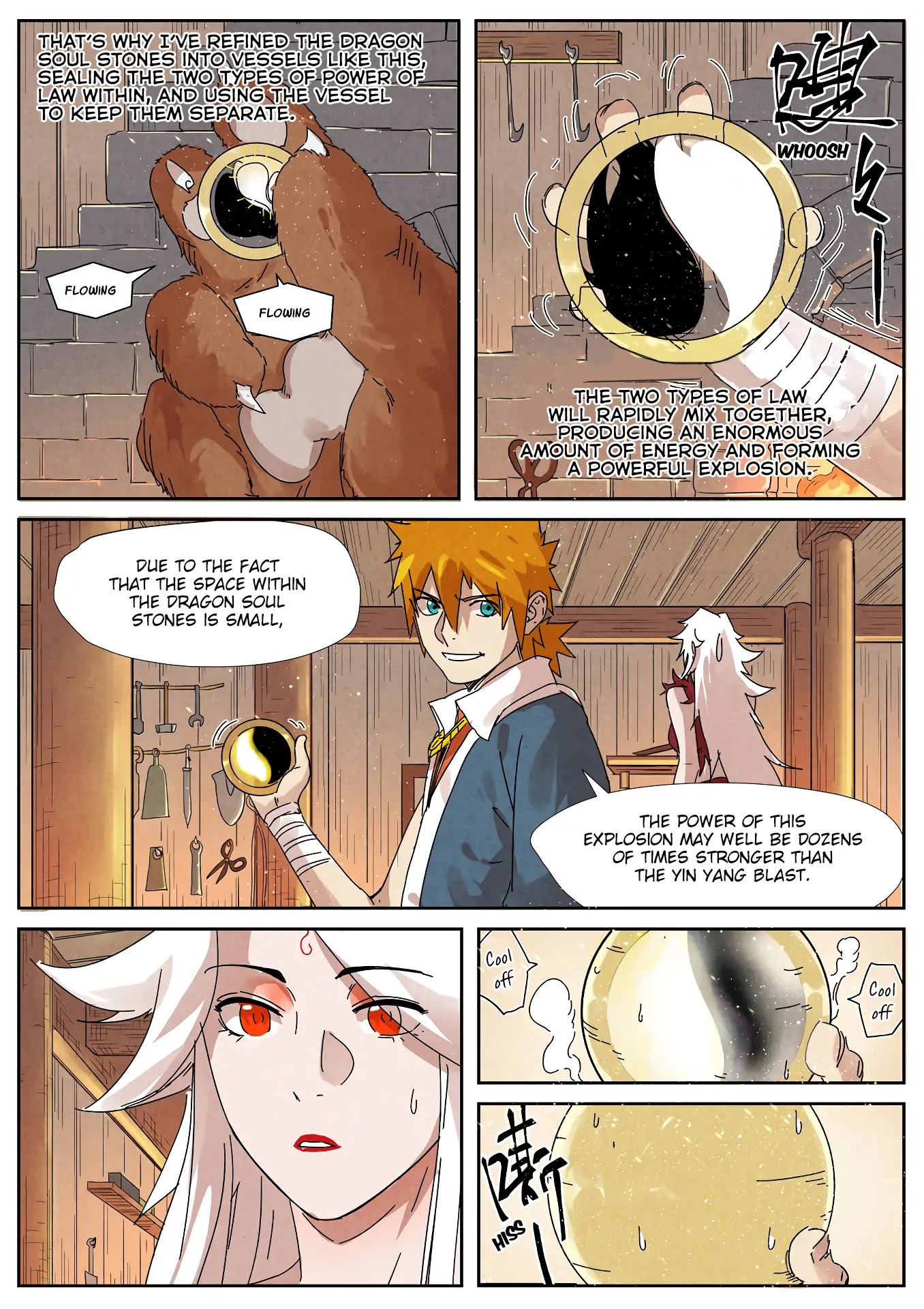Tales of Demons and Gods Chapter 238.5 page 3 - Chapter 238.5: Dragon Burst Bomb (Part 2)