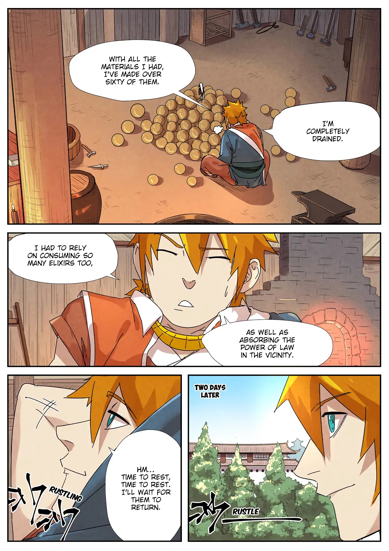 Tales of Demons and Gods Chapter 238.5 page 5 - Chapter 238.5: Dragon Burst Bomb (Part 2)