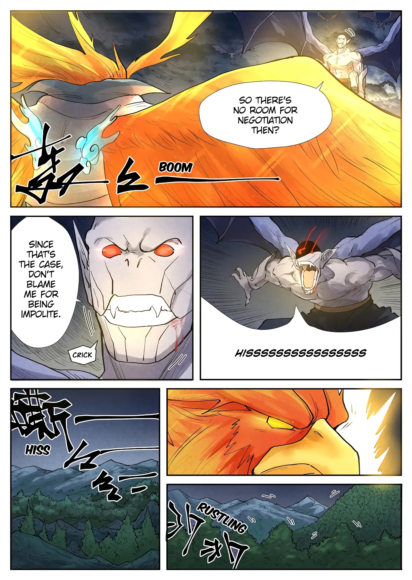 Tales of Demons and Gods Chapter 240.5 page 2 - Chapter 240.5: Ye Mo VS Wu Man