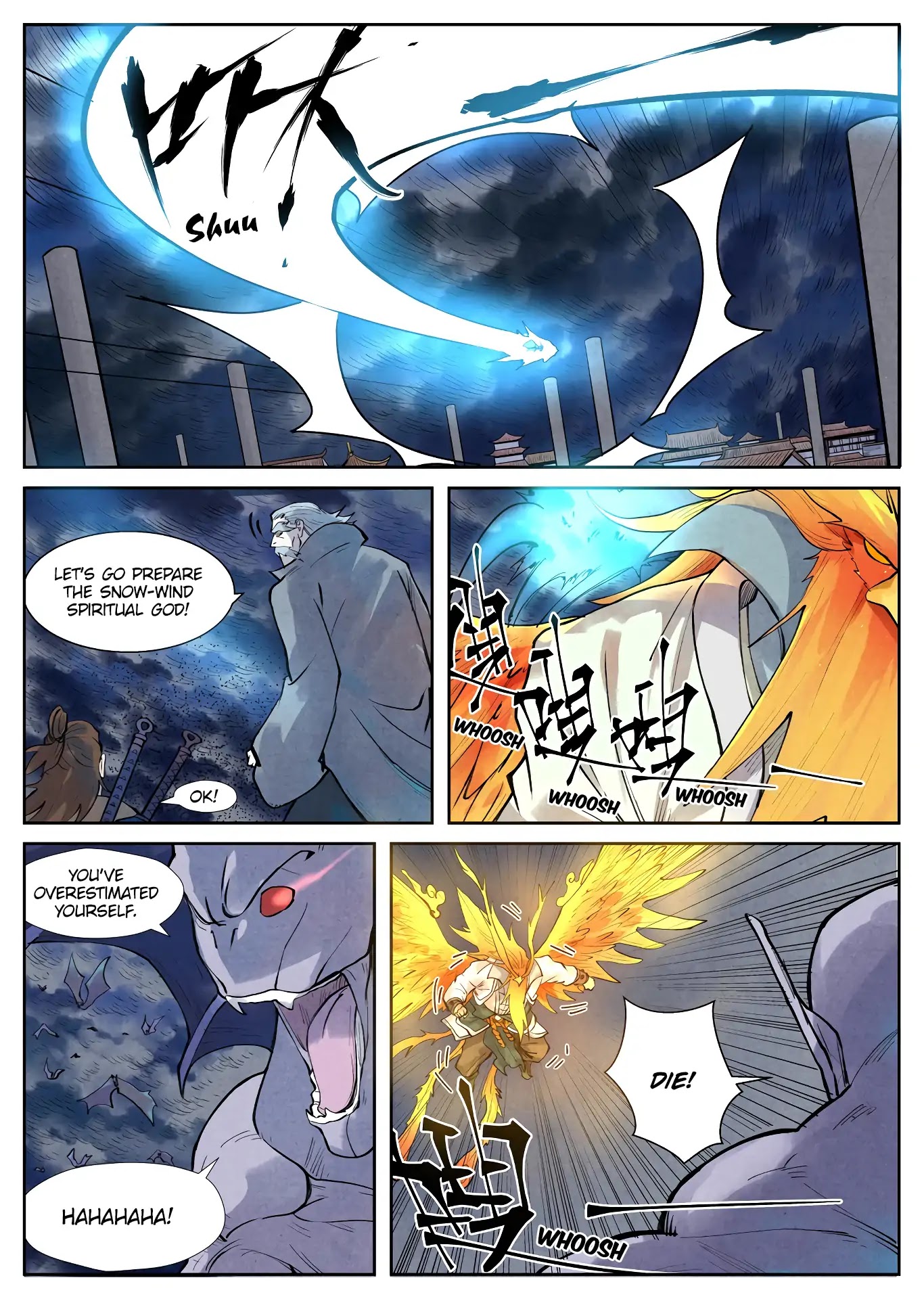 Tales of Demons and Gods Chapter 240.5 page 4 - Chapter 240.5: Ye Mo VS Wu Man