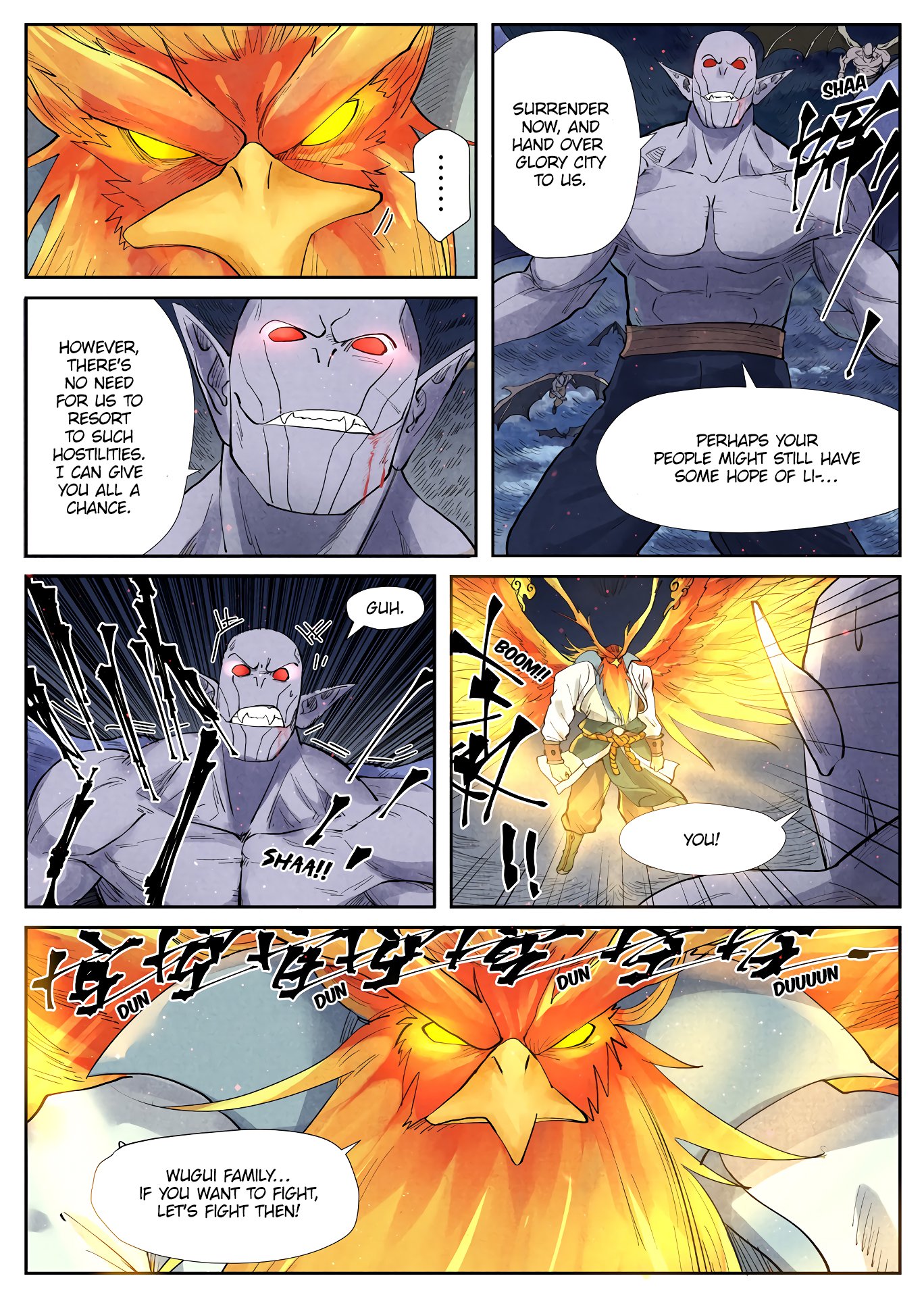 Tales of Demons and Gods Chapter 240 page 11 - Chapter 240: Ye Mo VS Wu Man