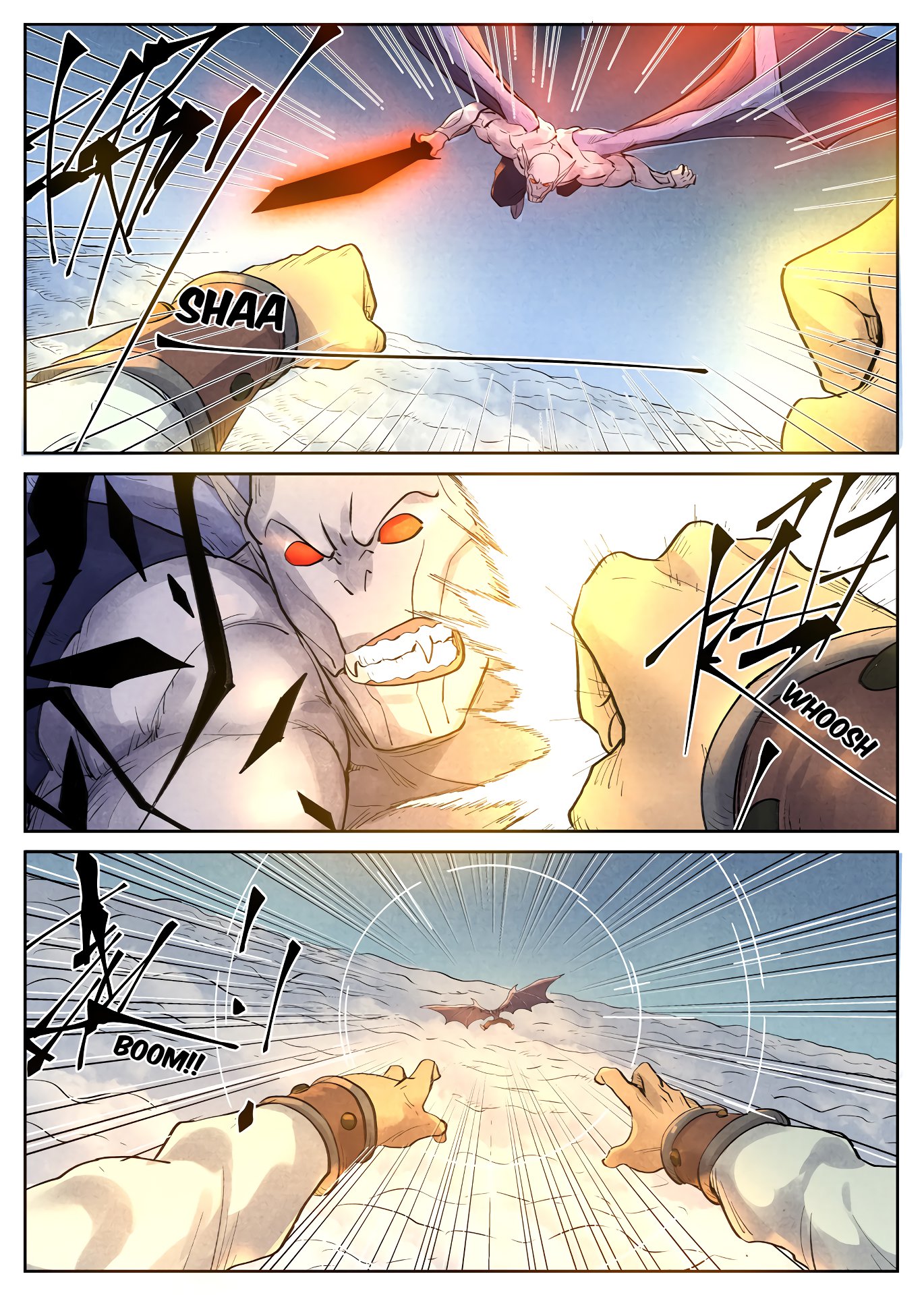 Tales of Demons and Gods Chapter 240 page 8 - Chapter 240: Ye Mo VS Wu Man