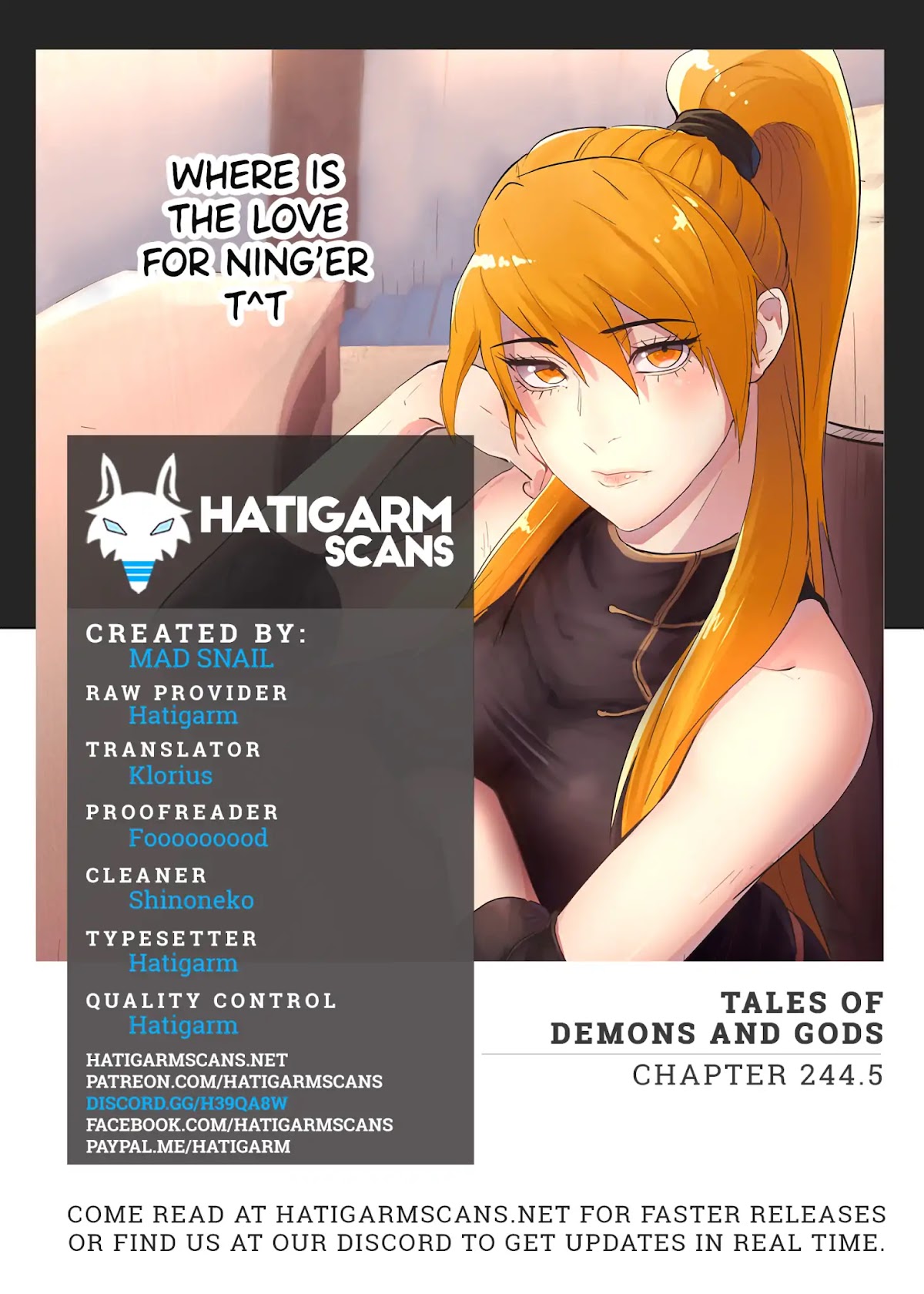 Tales of Demons and Gods Chapter 244.5 page 1 - Chapter 244.5: Delivering the Bridal Gifts (Part 2)