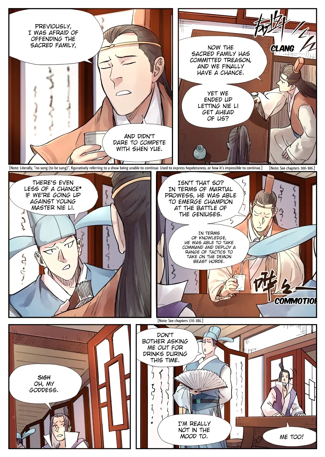 Tales of Demons and Gods Chapter 244.5 page 8 - Chapter 244.5: Delivering the Bridal Gifts (Part 2)