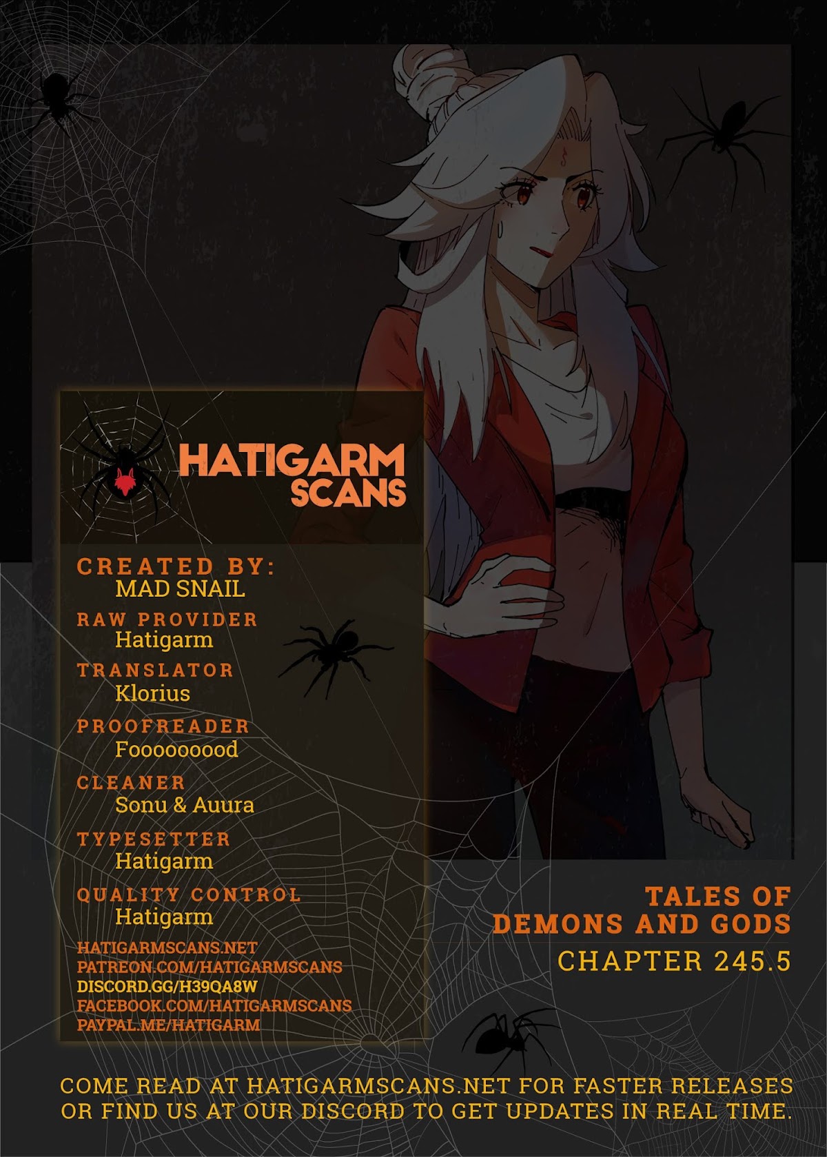 Tales of Demons and Gods Chapter 245.5 page 1 - Chapter 245.5
