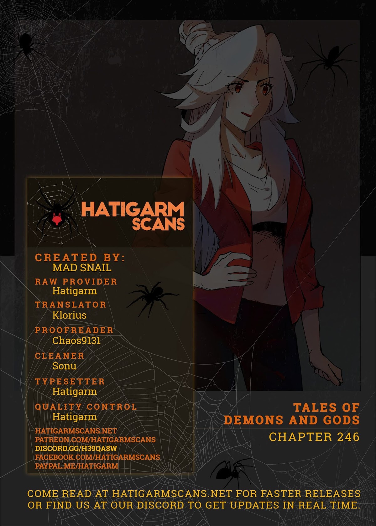 Tales of Demons and Gods Chapter 246 page 1 - Chapter 246: The Fate of the Silverwing Family