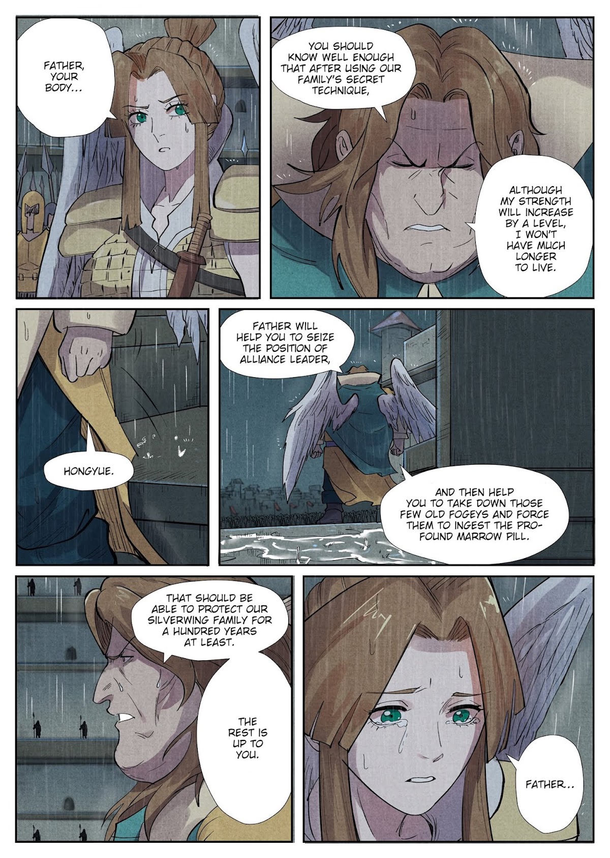 Tales of Demons and Gods Chapter 246 page 4 - Chapter 246: The Fate of the Silverwing Family