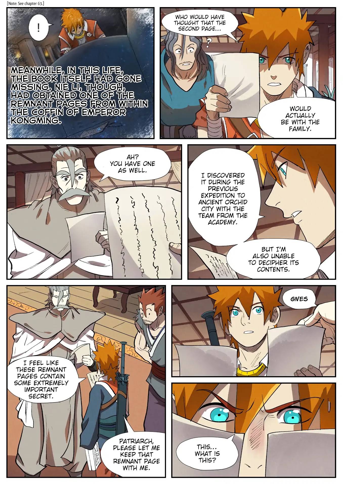 Tales of Demons and Gods Chapter 249.5 page 11 - Chapter 249.5: Returning to the Family (Part 2)
