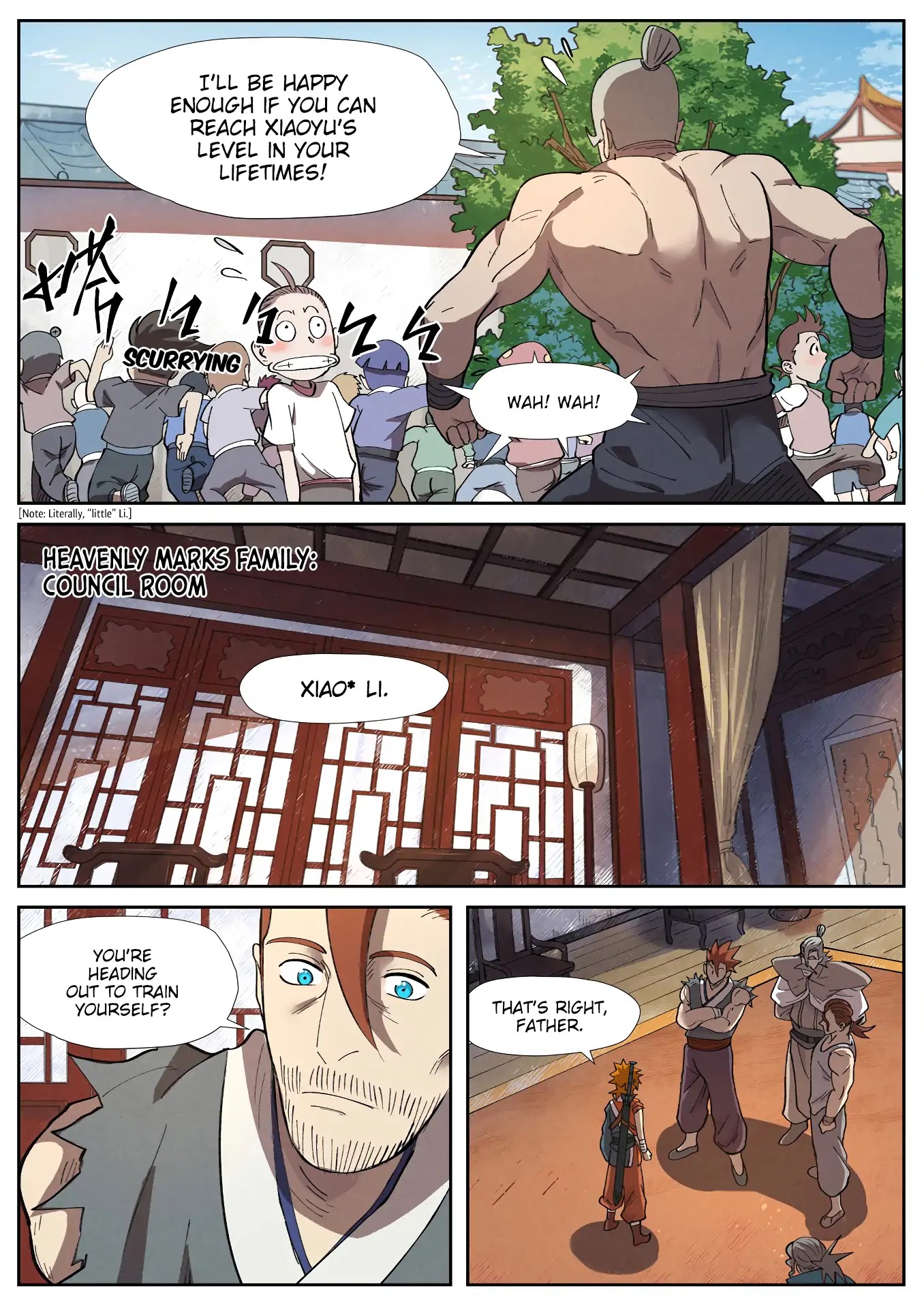 Tales of Demons and Gods Chapter 249.5 page 5 - Chapter 249.5: Returning to the Family (Part 2)