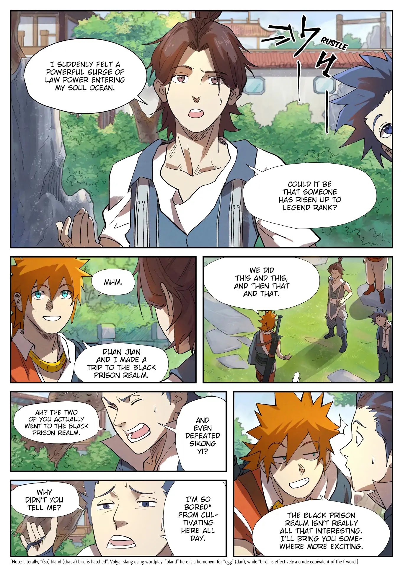 Tales of Demons and Gods Chapter 249 page 5 - Chapter 249: Returning To The Family