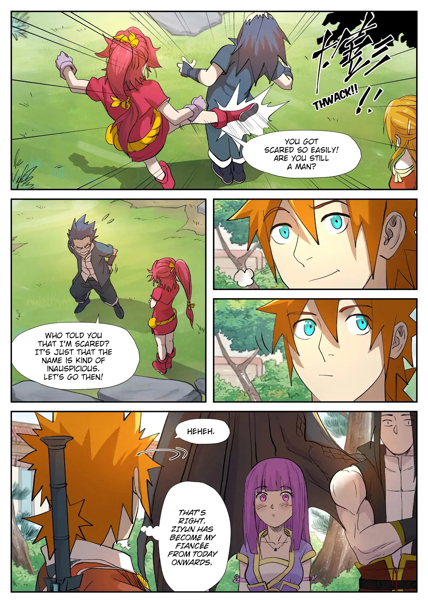 Tales of Demons and Gods Chapter 249 page 7 - Chapter 249: Returning To The Family