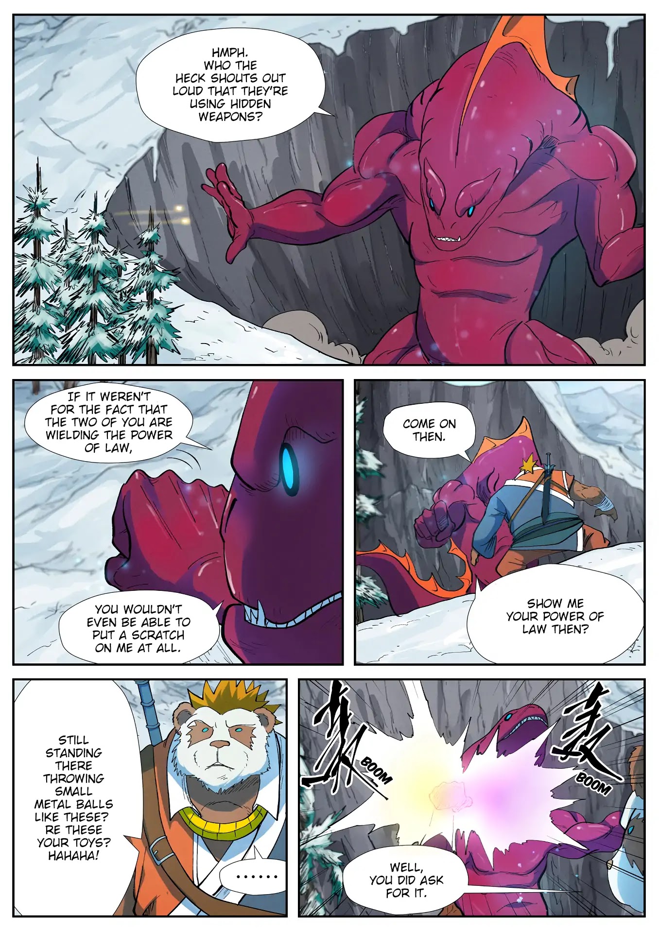 Tales of Demons and Gods Chapter 251.5 page 10 - Chapter 251.5: Battle In The Snowy Mountains (Part 2)