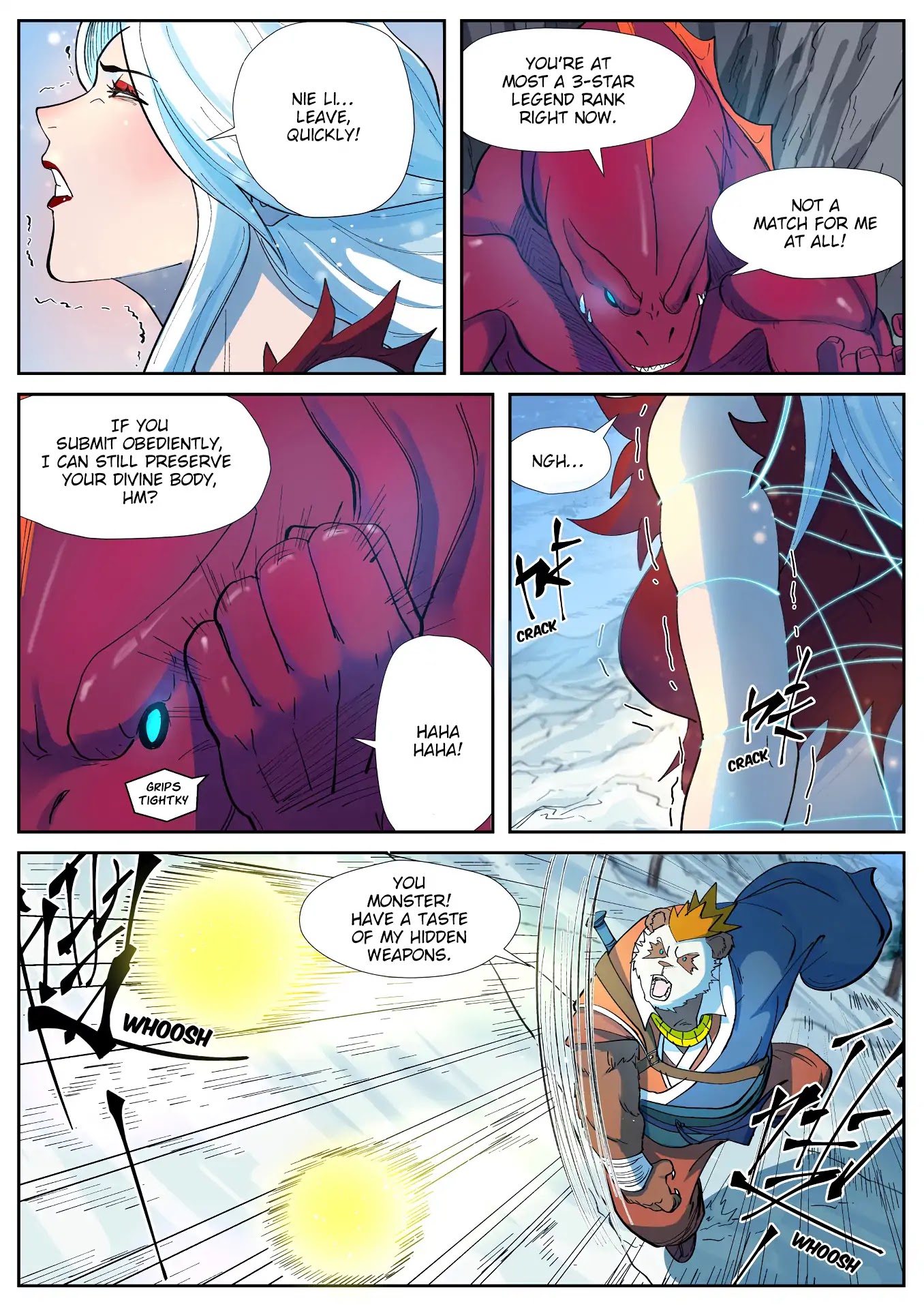 Tales of Demons and Gods Chapter 251.5 page 9 - Chapter 251.5: Battle In The Snowy Mountains (Part 2)