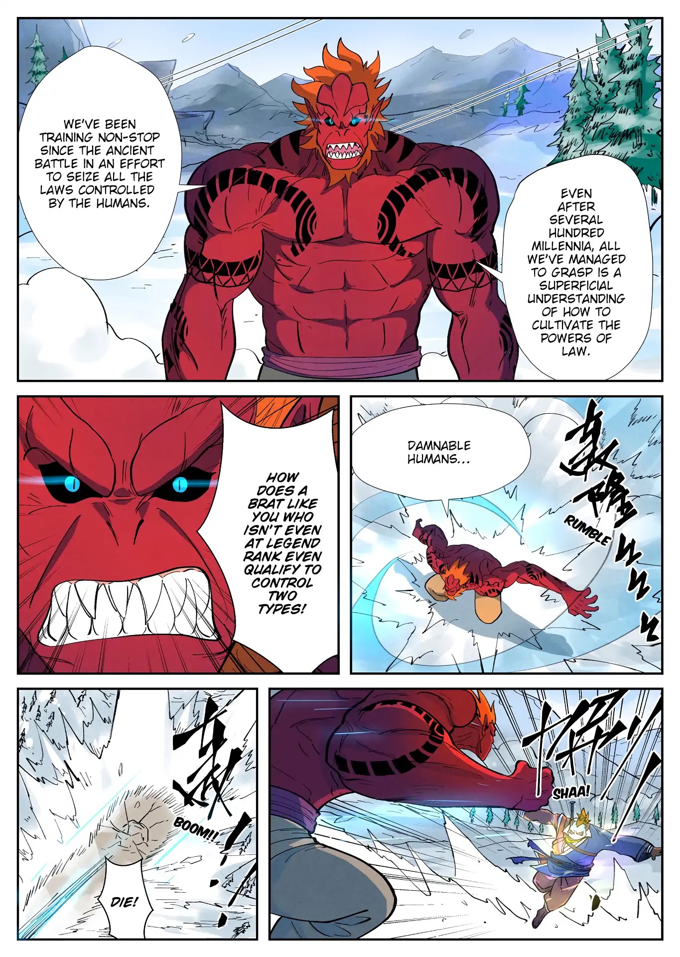 Tales of Demons and Gods Chapter 251 page 6 - Chapter 251: Battle In The Snowy Mountains