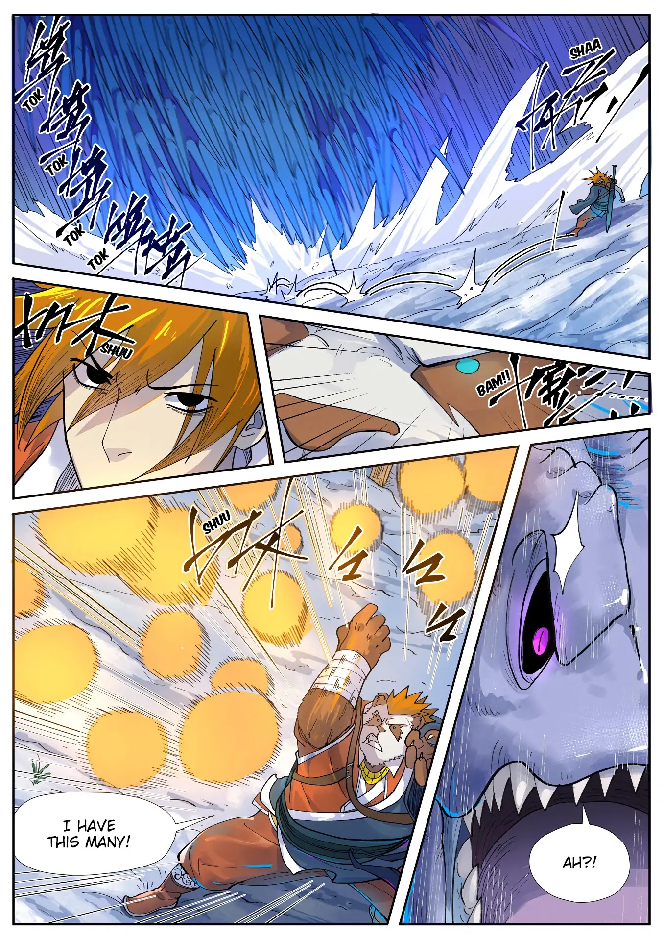 Tales of Demons and Gods Chapter 252.5 page 10 - Chapter 252.5: Dragon Burst Bomb (Part 2)