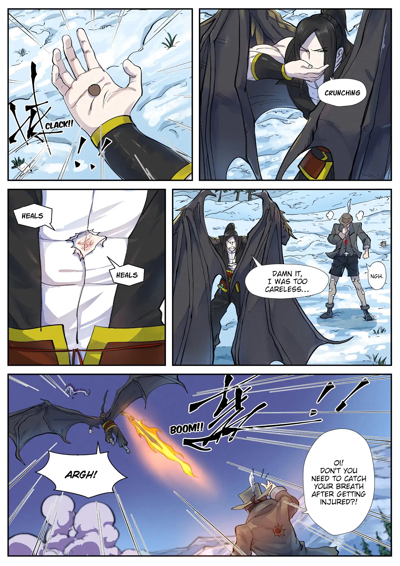 Tales of Demons and Gods Chapter 252.5 page 4 - Chapter 252.5: Dragon Burst Bomb (Part 2)