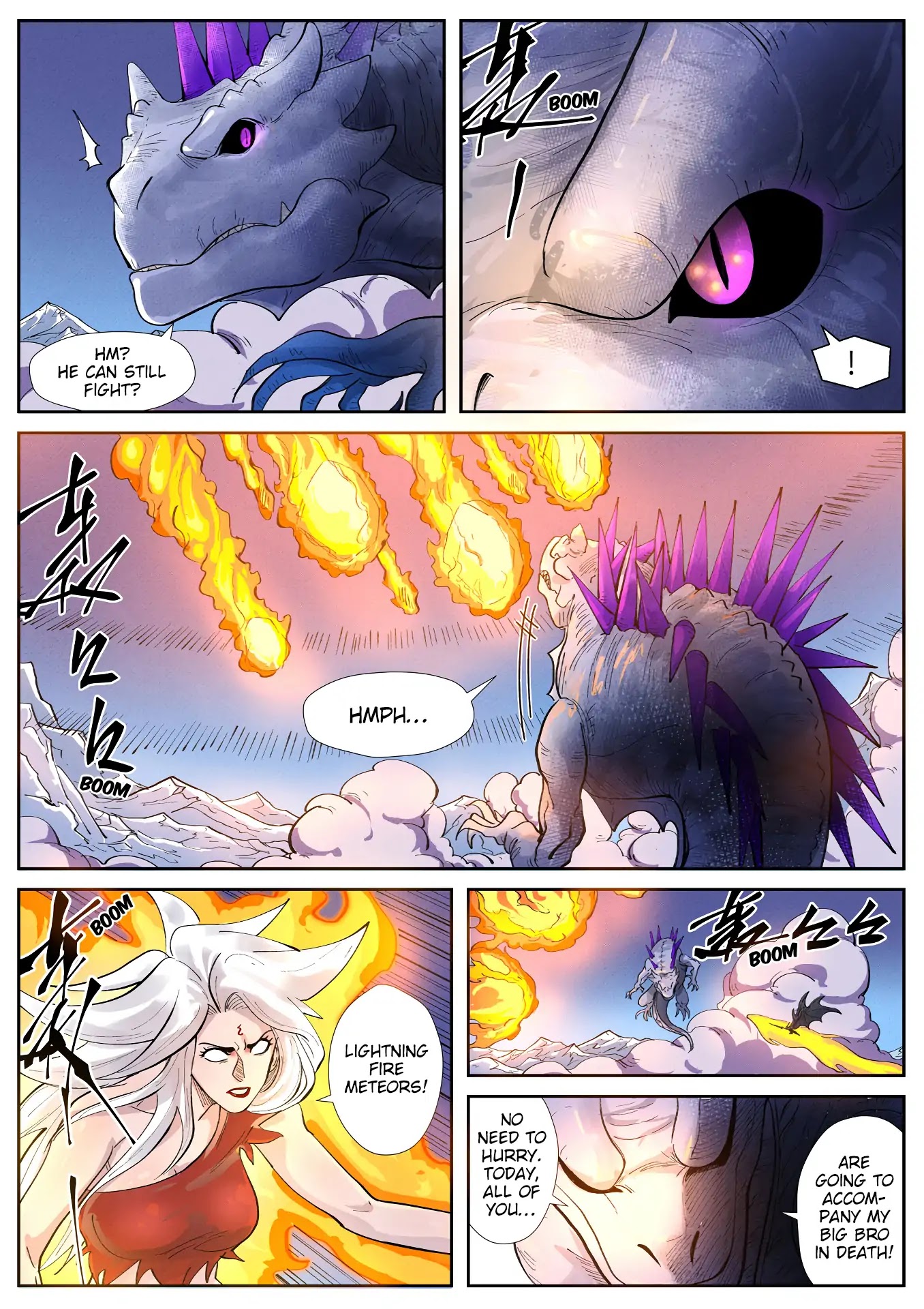 Tales of Demons and Gods Chapter 252.5 page 5 - Chapter 252.5: Dragon Burst Bomb (Part 2)