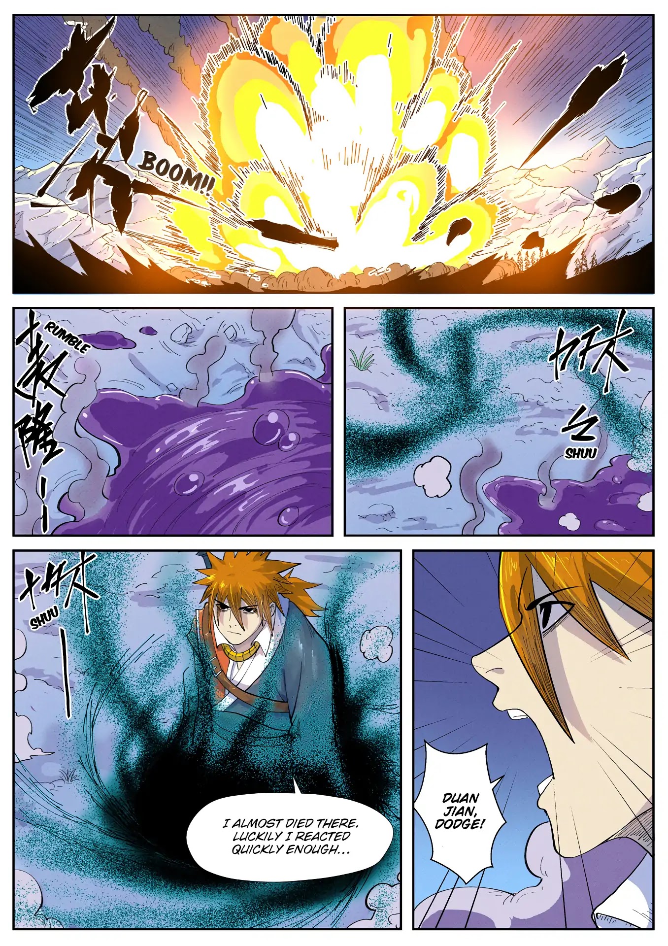 Tales of Demons and Gods Chapter 252.5 page 6 - Chapter 252.5: Dragon Burst Bomb (Part 2)