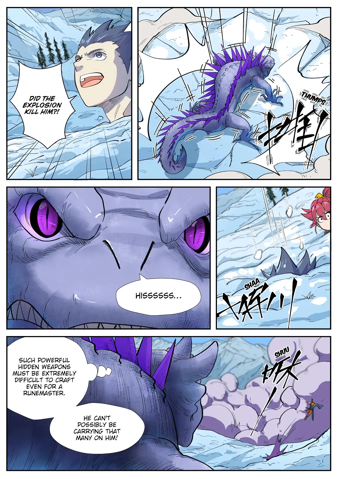 Tales of Demons and Gods Chapter 252.5 page 8 - Chapter 252.5: Dragon Burst Bomb (Part 2)
