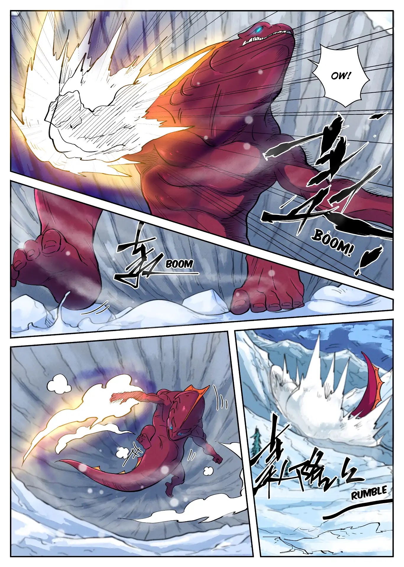 Tales of Demons and Gods Chapter 252 page 3 - Chapter 252: Dragon Burst Bomb