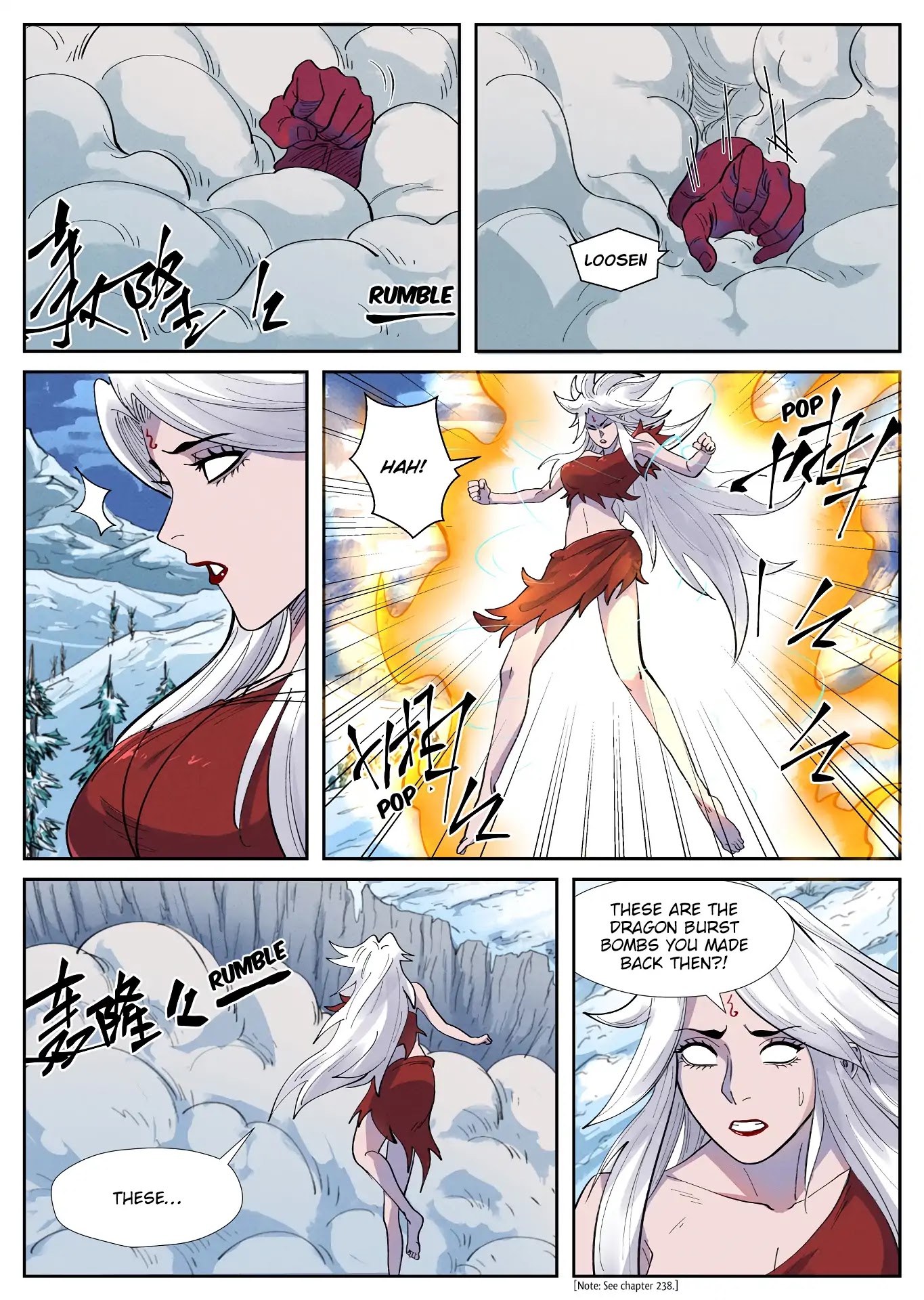 Tales of Demons and Gods Chapter 252 page 4 - Chapter 252: Dragon Burst Bomb
