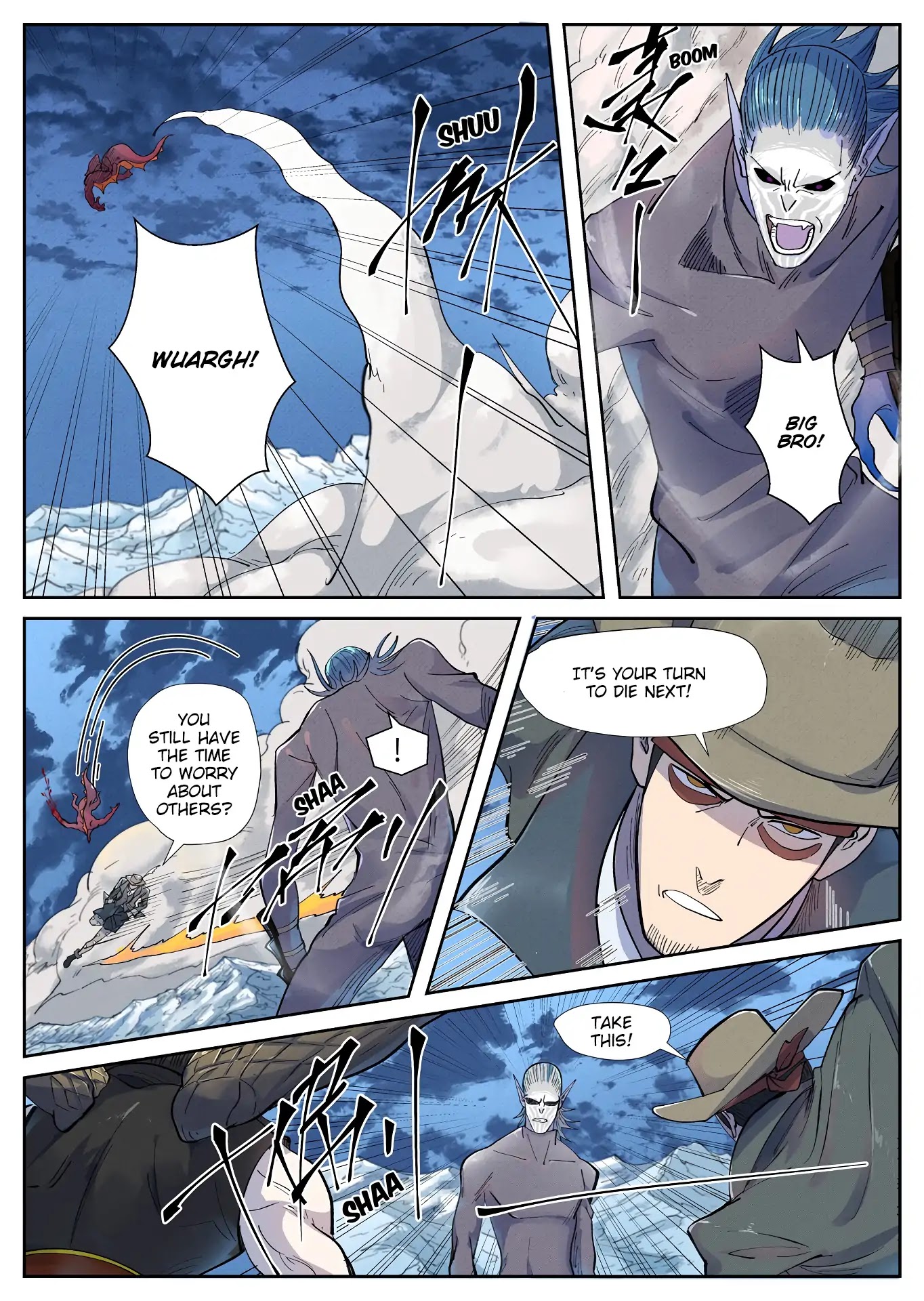 Tales of Demons and Gods Chapter 252 page 8 - Chapter 252: Dragon Burst Bomb