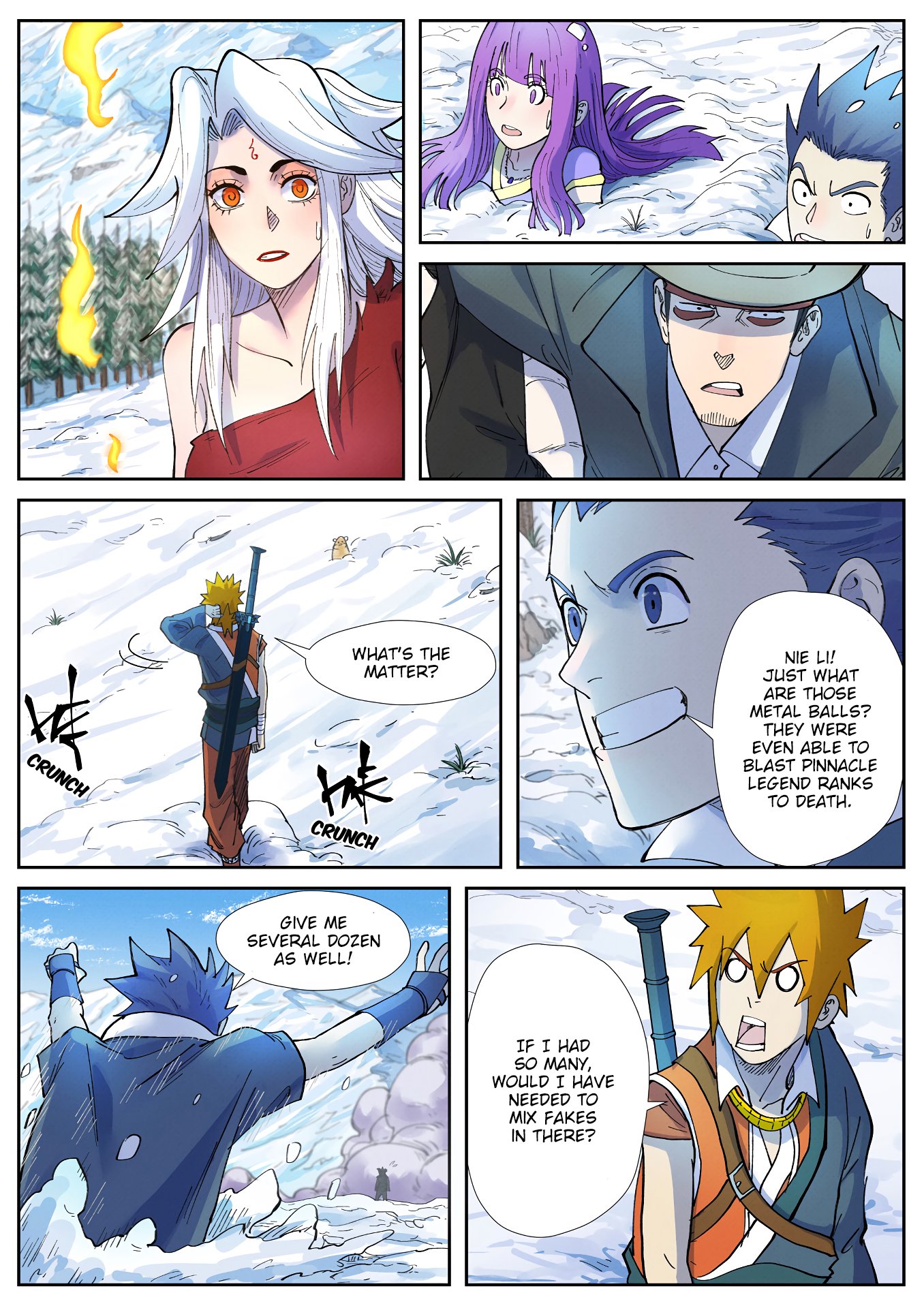 Tales of Demons and Gods Chapter 253.5 page 3 - Chapter 253.5: Defeating The Legend Rank Demon Beasts (Part 2)