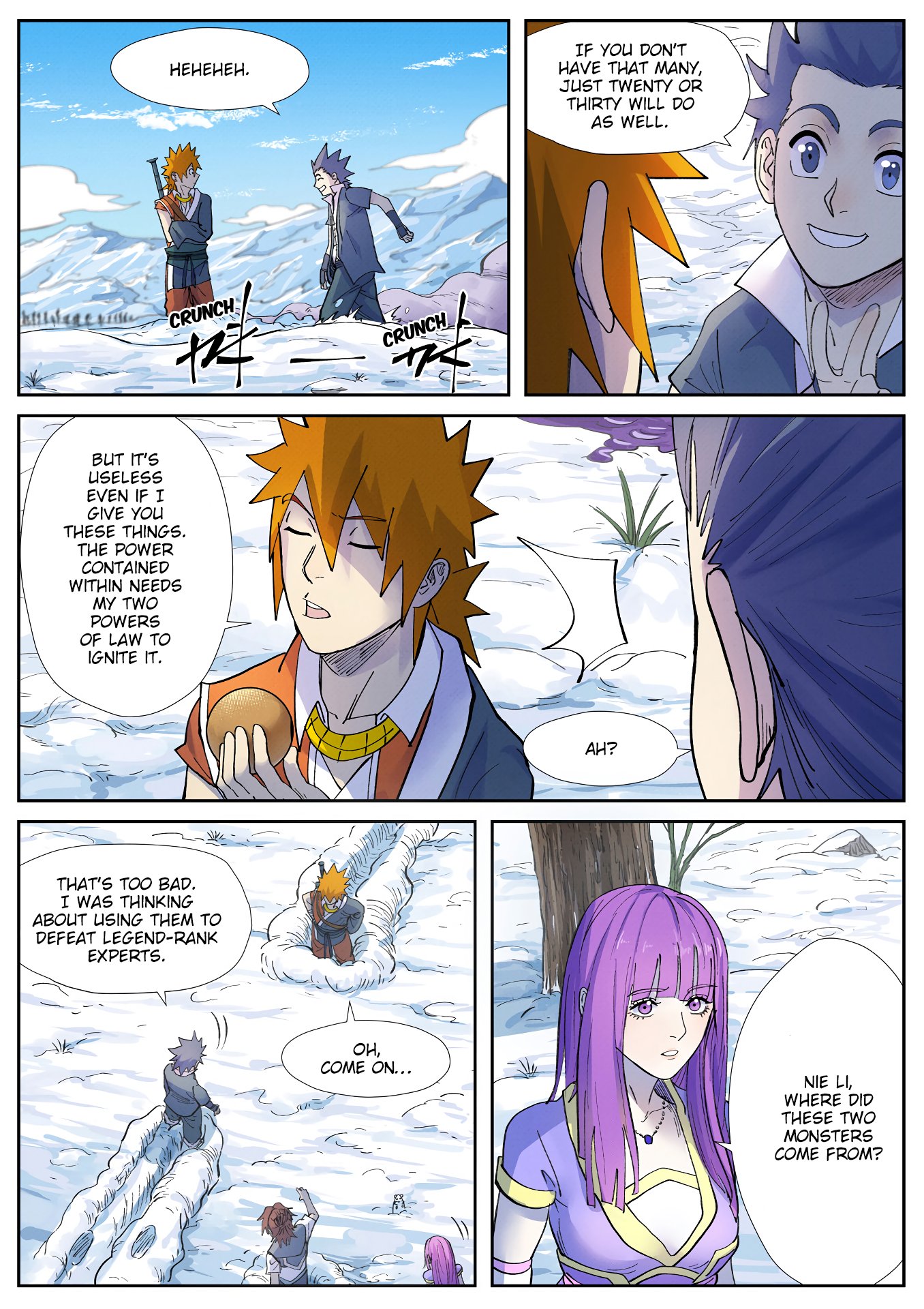 Tales of Demons and Gods Chapter 253.5 page 4 - Chapter 253.5: Defeating The Legend Rank Demon Beasts (Part 2)