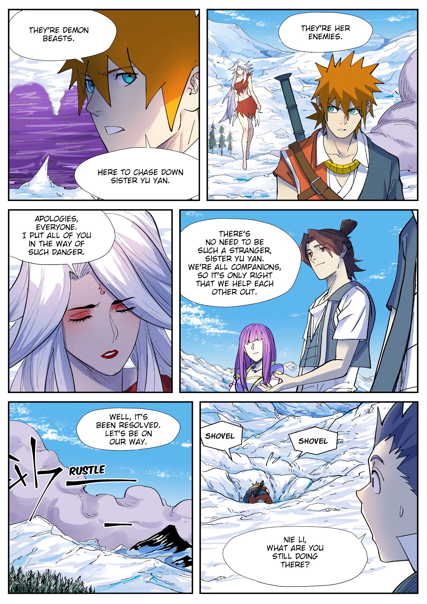Tales of Demons and Gods Chapter 253.5 page 5 - Chapter 253.5: Defeating The Legend Rank Demon Beasts (Part 2)