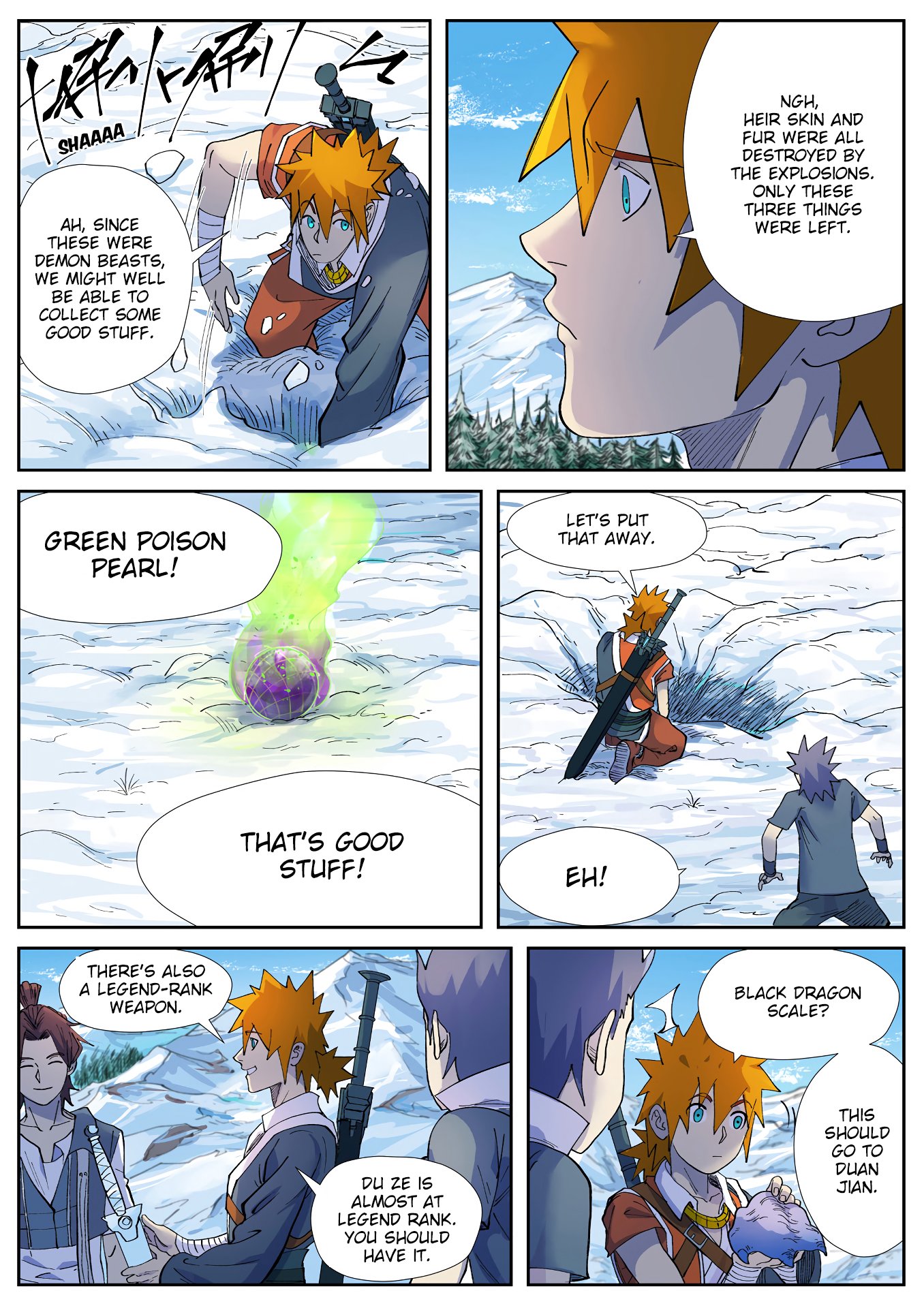 Tales of Demons and Gods Chapter 253.5 page 6 - Chapter 253.5: Defeating The Legend Rank Demon Beasts (Part 2)