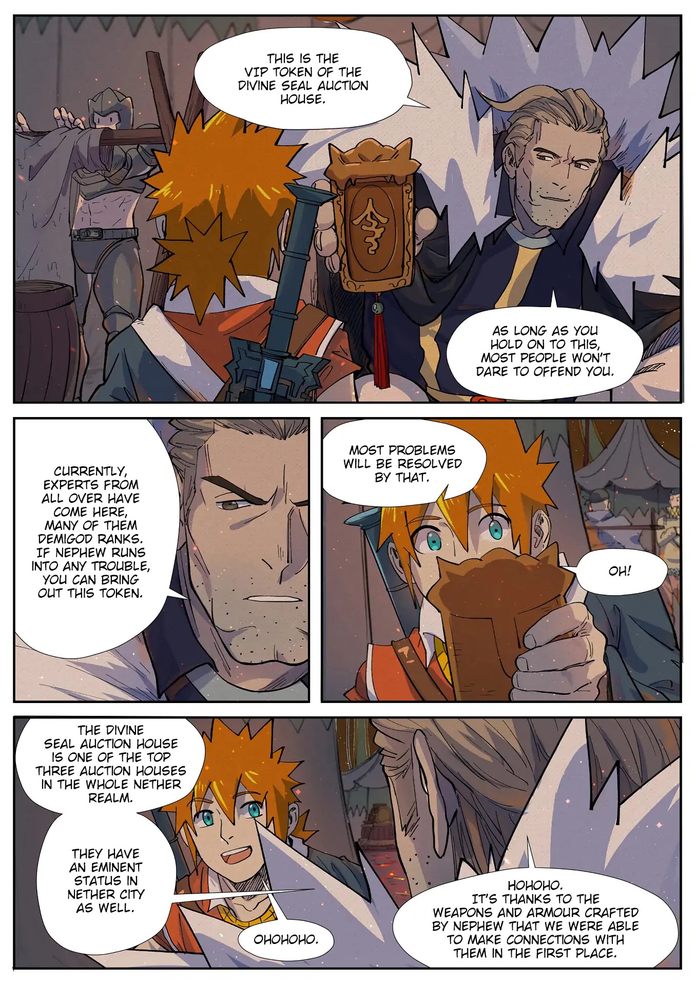 Tales of Demons and Gods Chapter 254.5 page 2 - Chapter 254.5: News of the Spirit Origin Fruit (Part 2)
