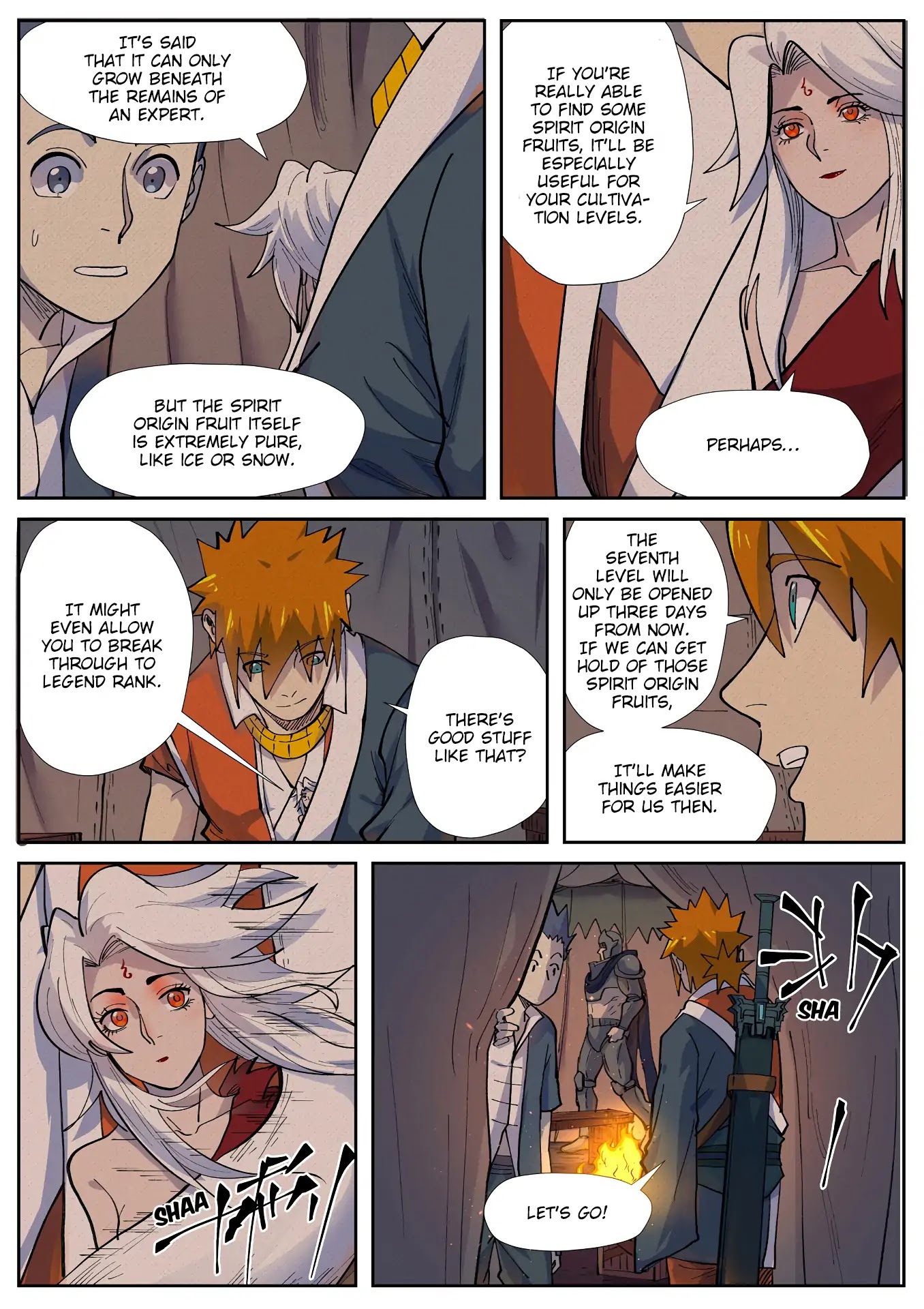 Tales of Demons and Gods Chapter 254.5 page 8 - Chapter 254.5: News of the Spirit Origin Fruit (Part 2)