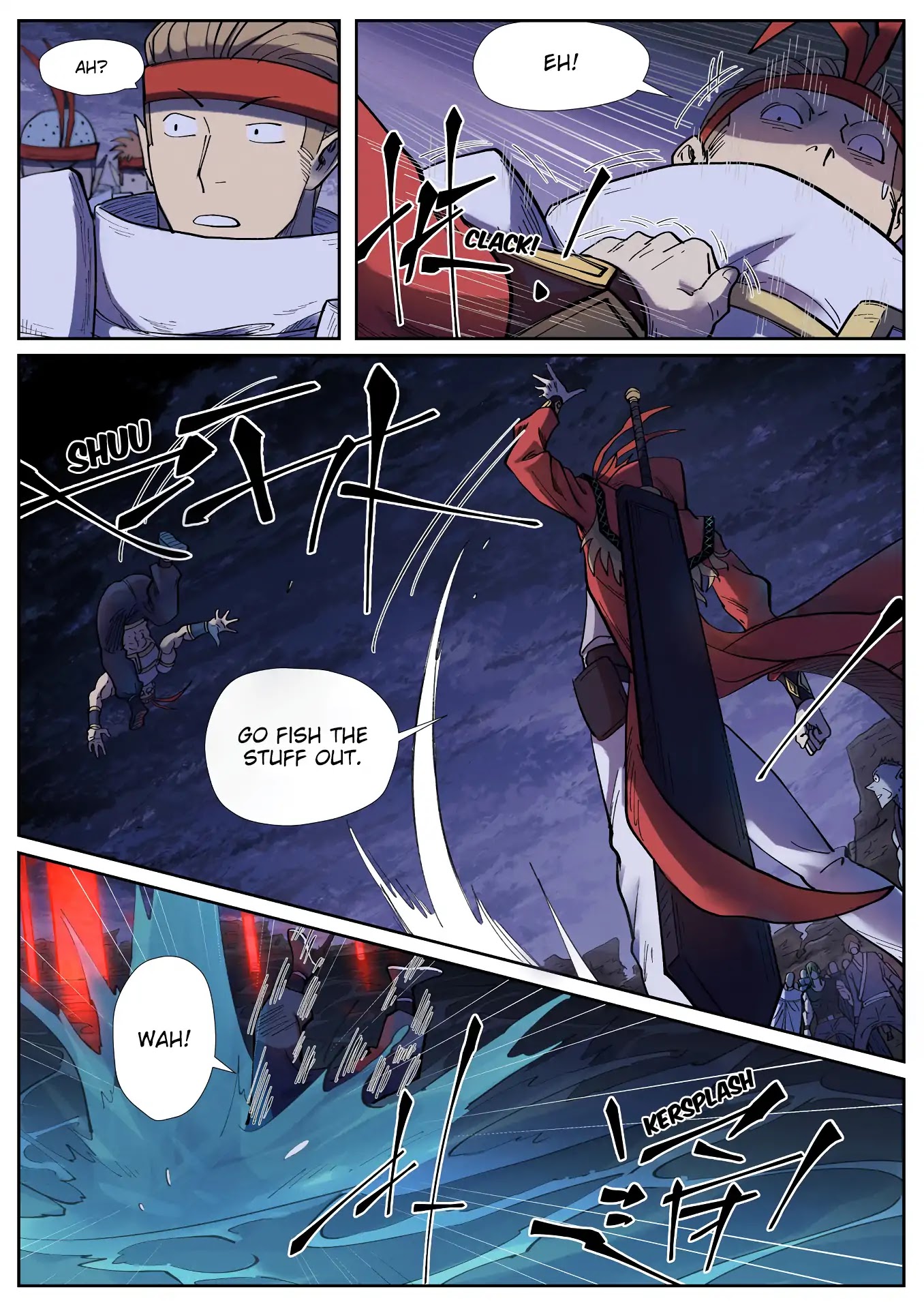 Tales of Demons and Gods Chapter 255.5 page 3 - Chapter 255.5: The Red Lights Within the Lake (Part 2 )