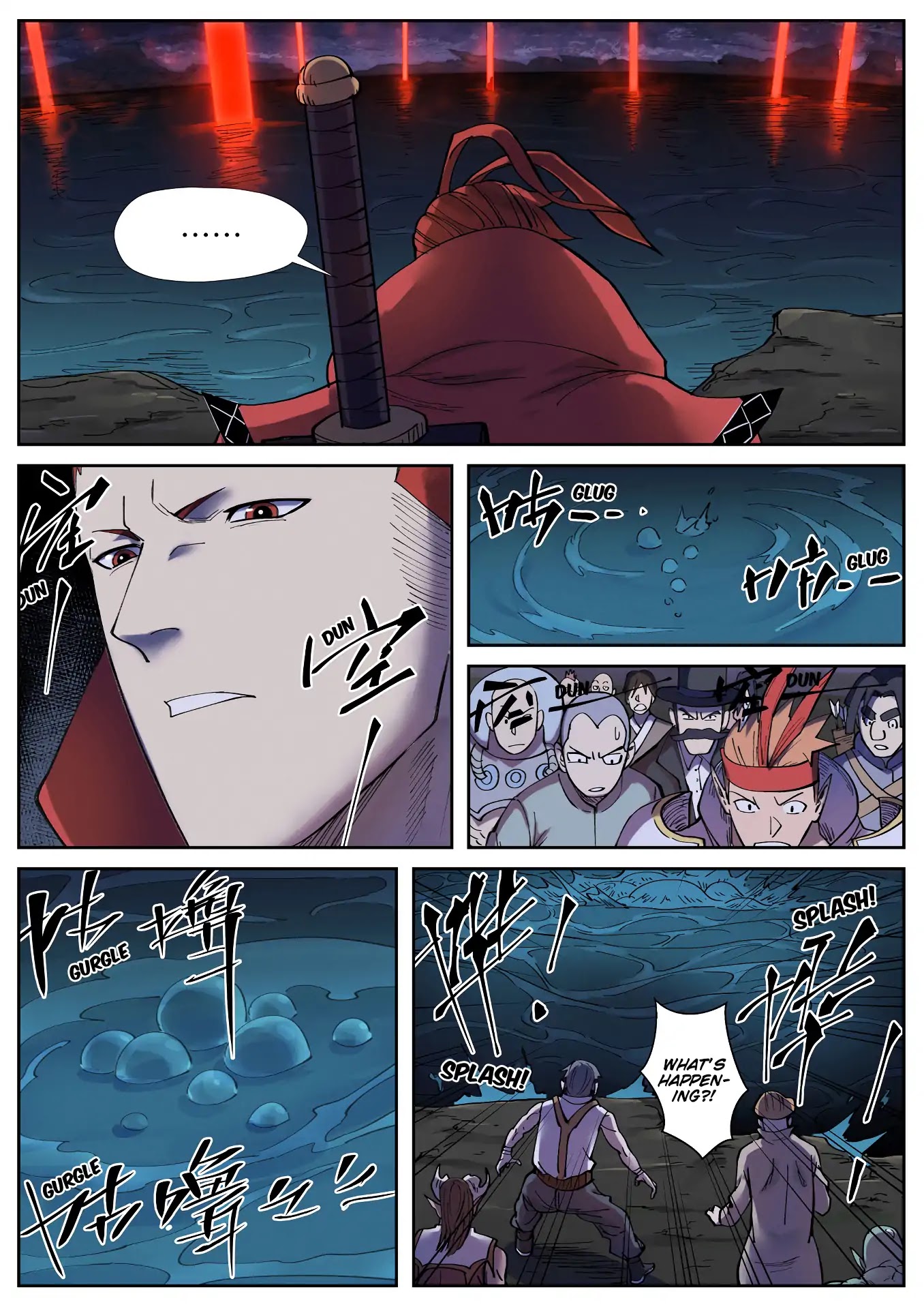 Tales of Demons and Gods Chapter 255.5 page 5 - Chapter 255.5: The Red Lights Within the Lake (Part 2 )