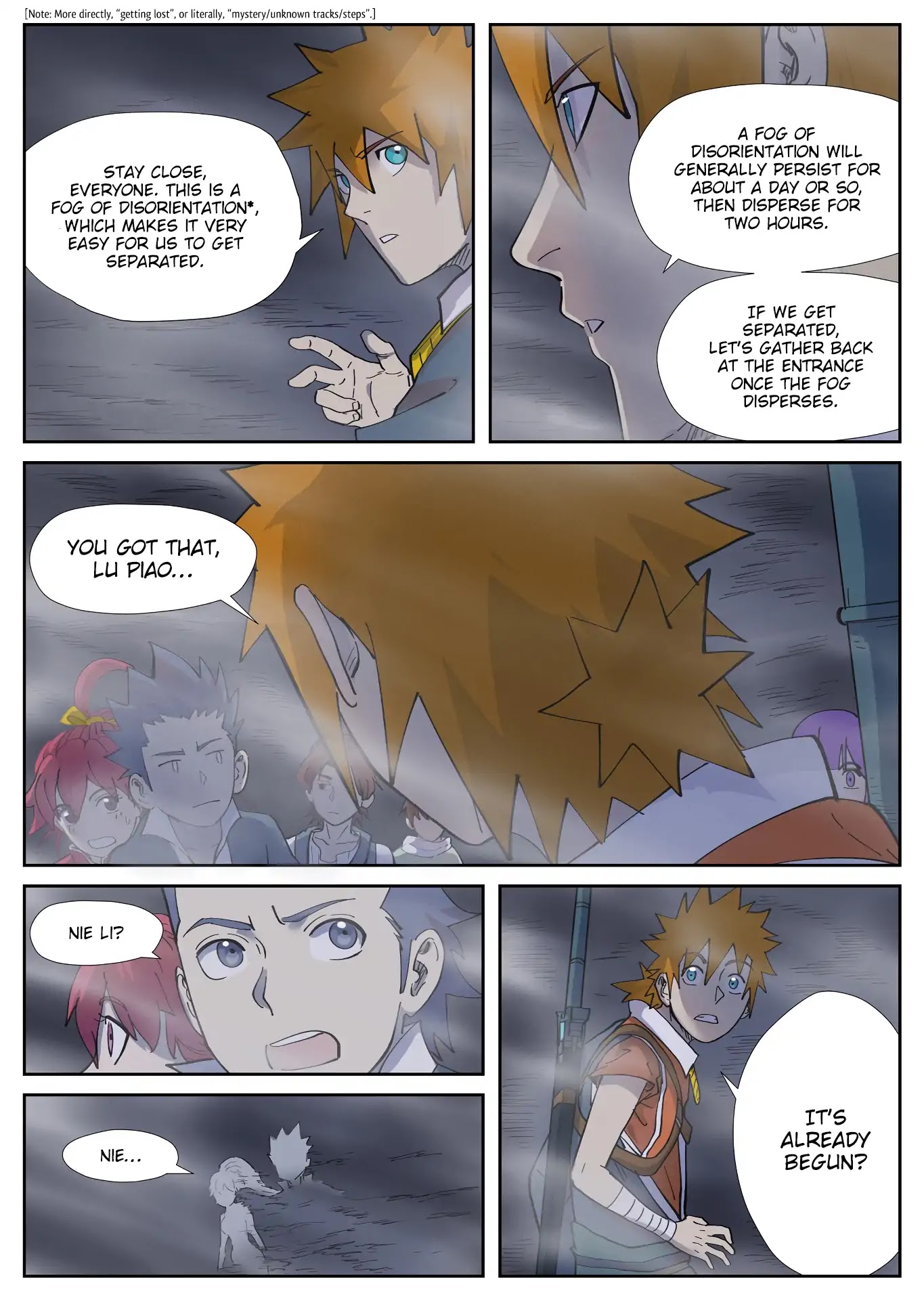 Tales of Demons and Gods Chapter 255 page 4 - Chapter 255: The Red Lights Within the Lake