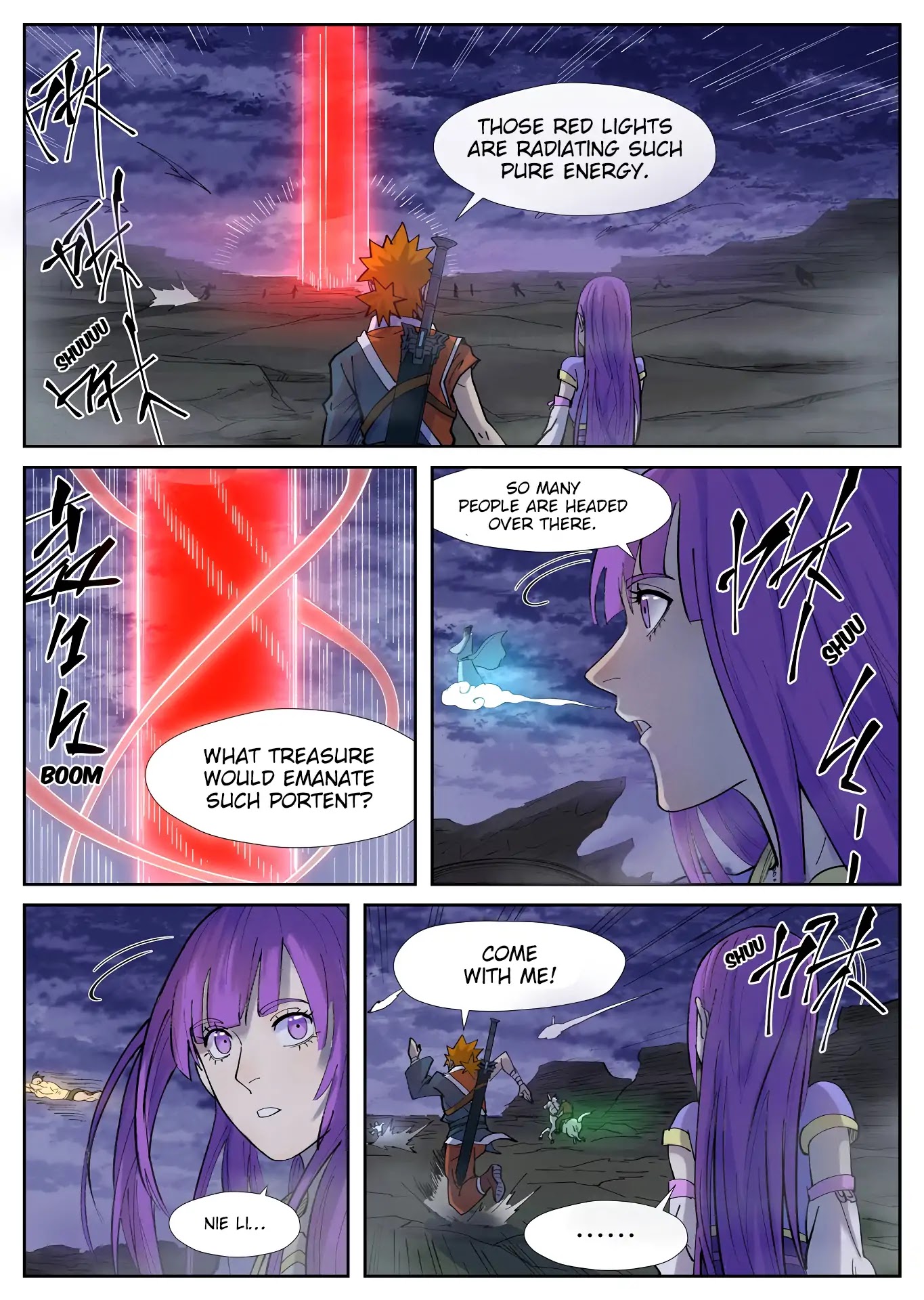 Tales of Demons and Gods Chapter 255 page 9 - Chapter 255: The Red Lights Within the Lake