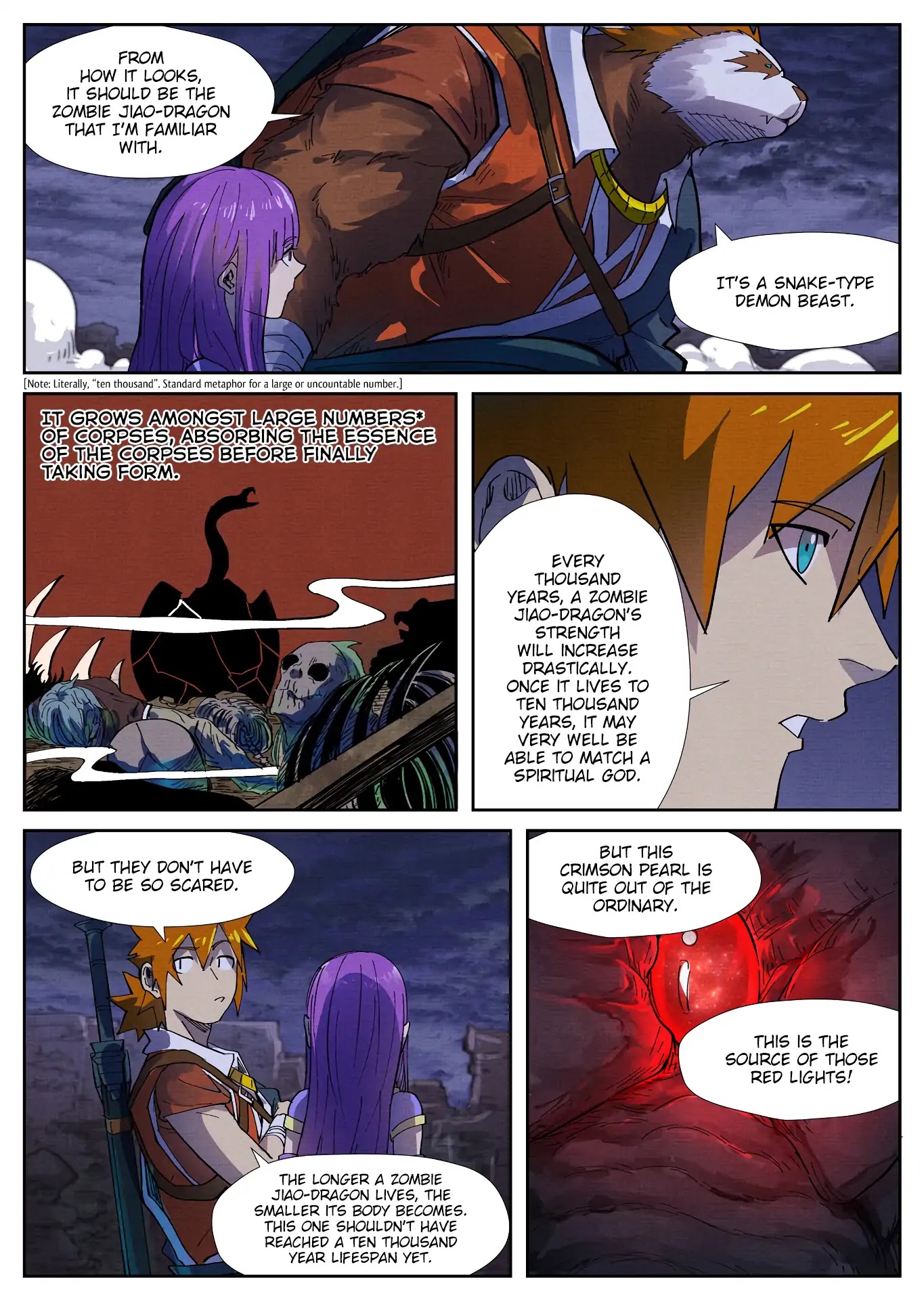 Tales of Demons and Gods Chapter 256 page 9 - Chapter 256: Zombie Jiao-Dragon