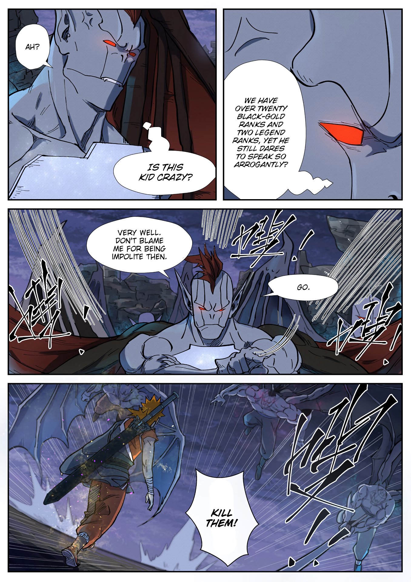 Tales of Demons and Gods Chapter 257.5 page 6 - Chapter 257.5: Enemies Walk a Narrow Path! (Part 2)