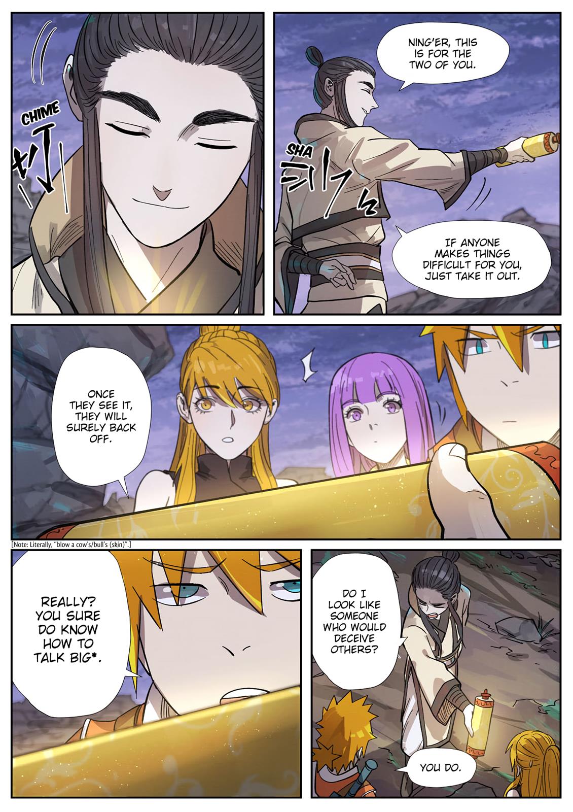 Tales of Demons and Gods Chapter 264.5 page 3 - Chapter 264.5