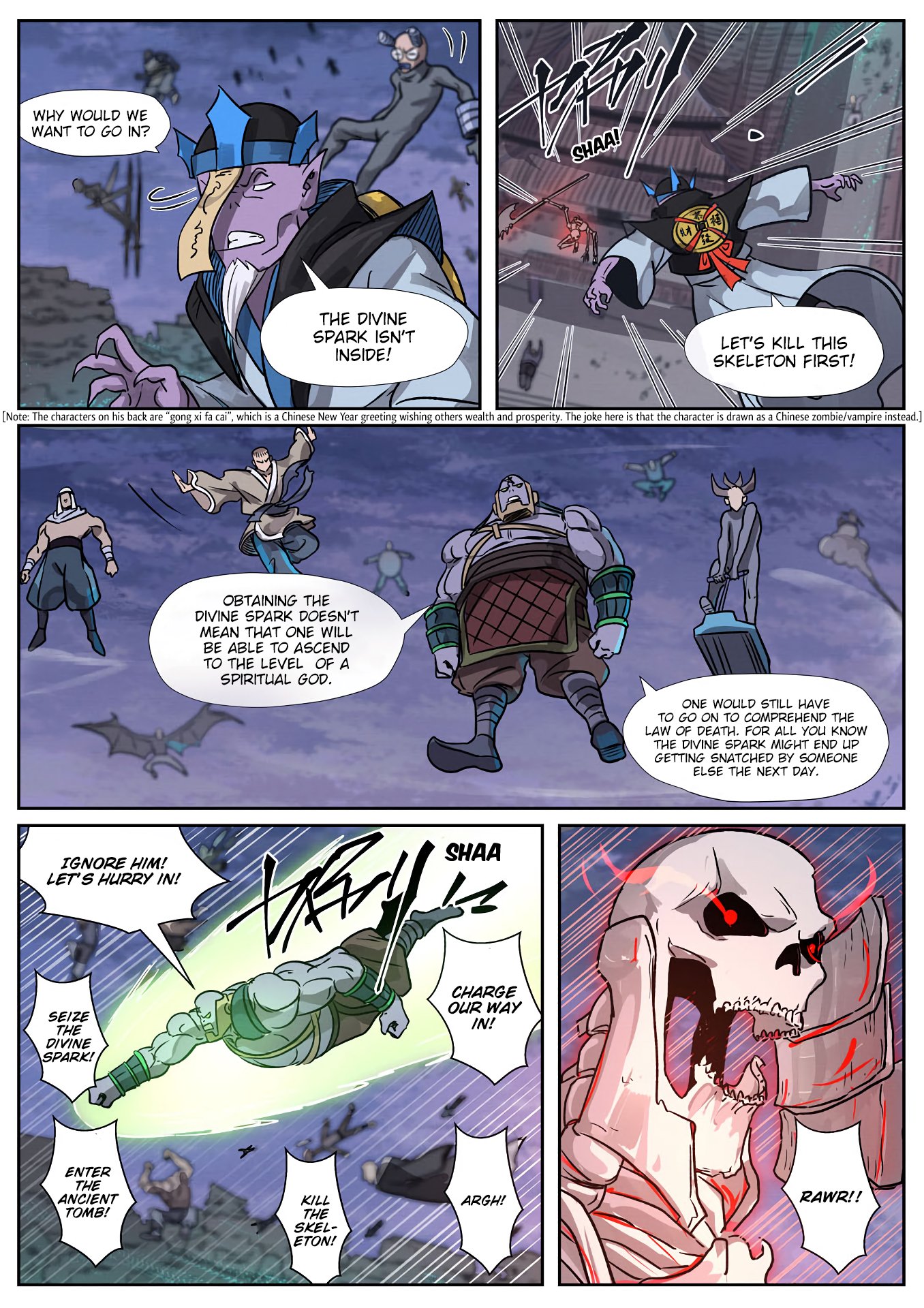 Tales of Demons and Gods Chapter 266.5 page 10 - Chapter 266.5: Advancing into the Ancient Tomb (Part 2)