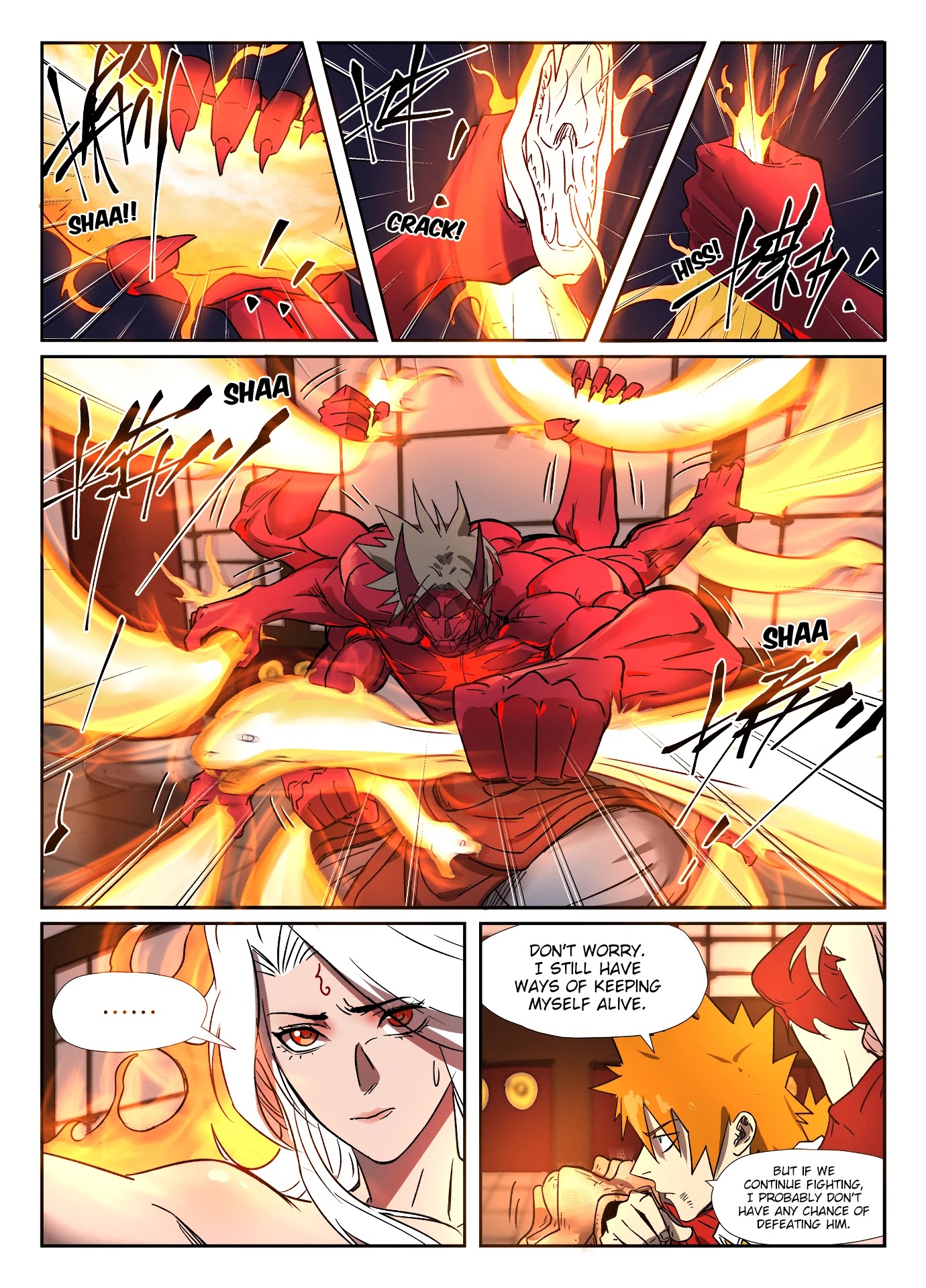 Tales of Demons and Gods Chapter 282.5 page 3 - Chapter 282.5: Nie Li VS The Demon Lord (Part 2)