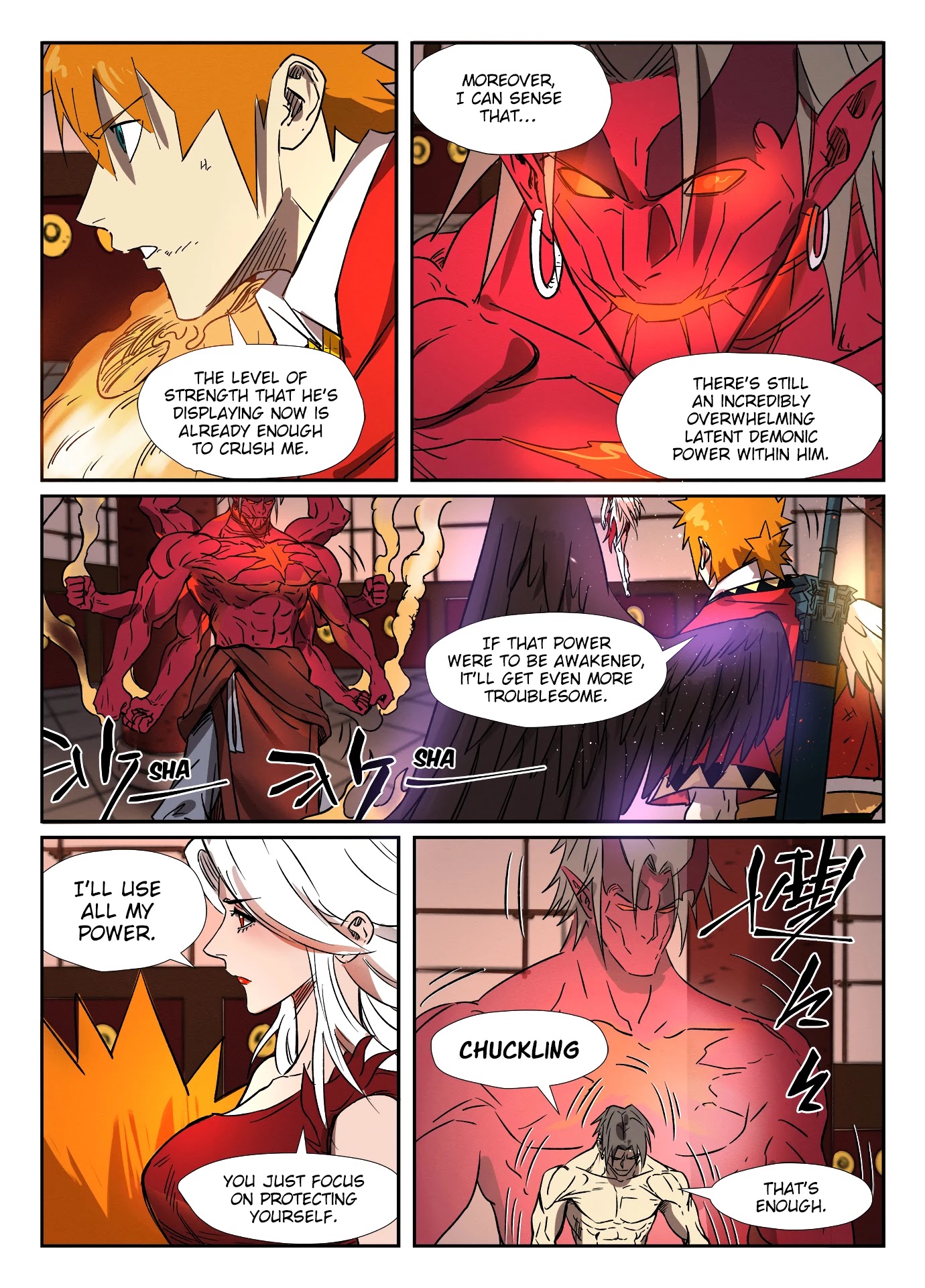 Tales of Demons and Gods Chapter 282.5 page 4 - Chapter 282.5: Nie Li VS The Demon Lord (Part 2)