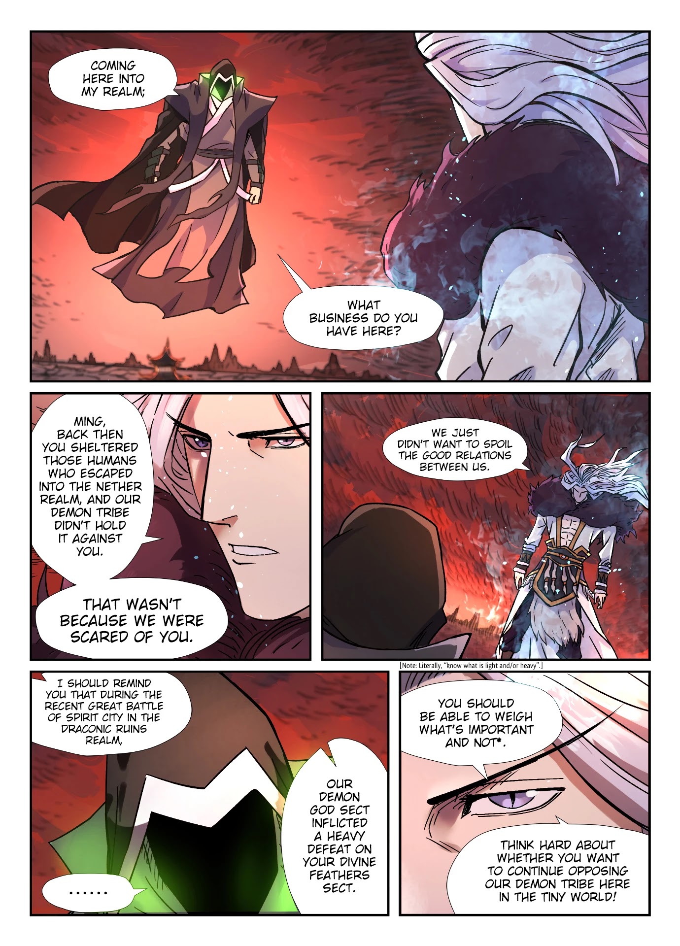 Tales of Demons and Gods Chapter 283 page 3 - Chapter 283: Zhu Long