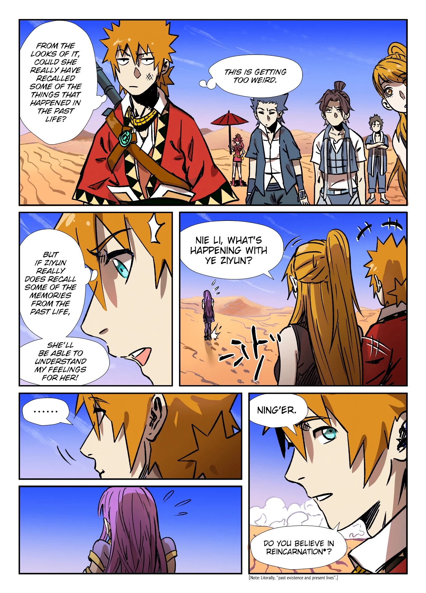 Tales of Demons and Gods Chapter 288.5 page 11 - Chapter 288.5: Onwards To The Desert (Part 2)