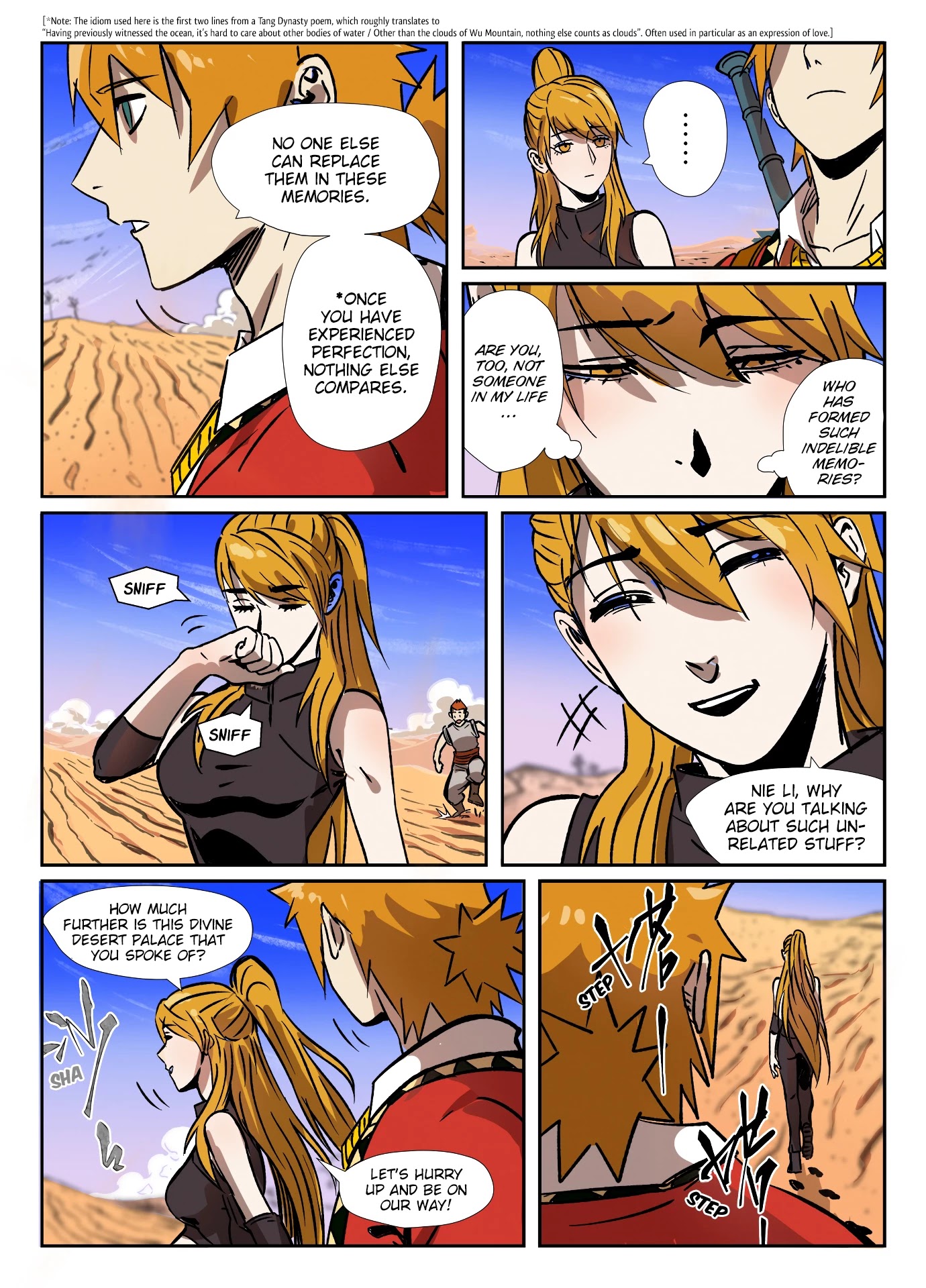 Tales of Demons and Gods Chapter 288.5 page 2 - Chapter 288.5: Onwards To The Desert (Part 2)