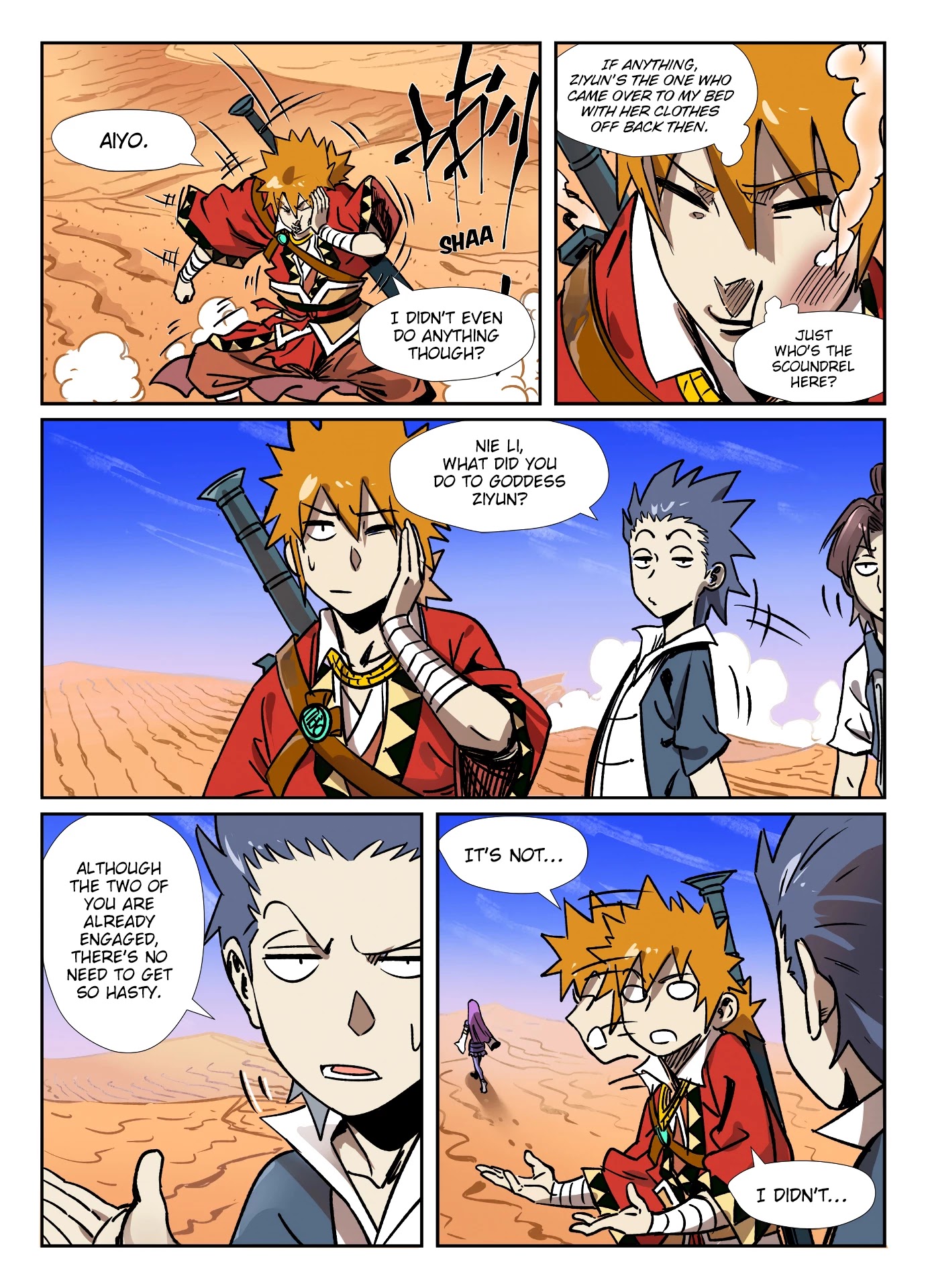 Tales of Demons and Gods Chapter 288.5 page 9 - Chapter 288.5: Onwards To The Desert (Part 2)
