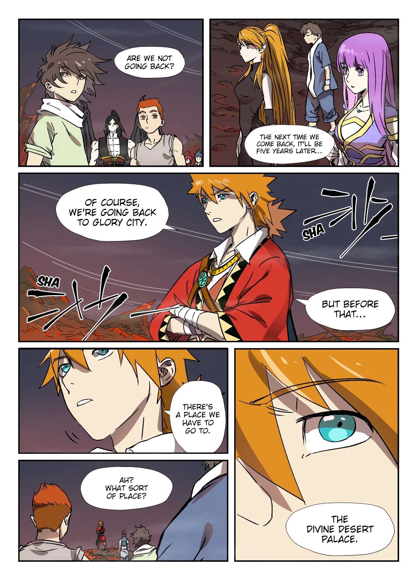 Tales of Demons and Gods Chapter 288 page 9 - Chapter 288: Onwards To The Desert