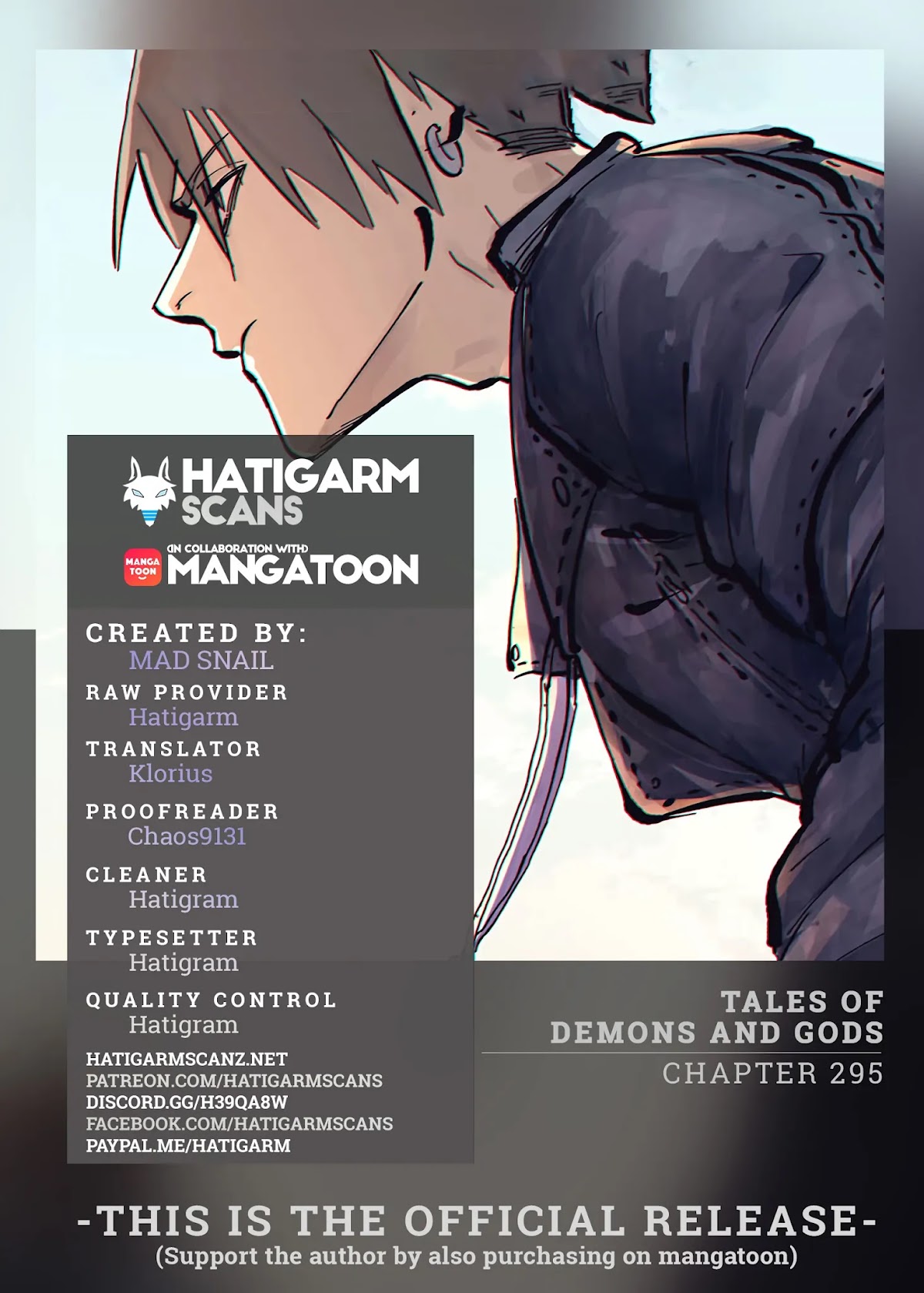 Tales of Demons and Gods Chapter 295 page 1 - Chapter 295