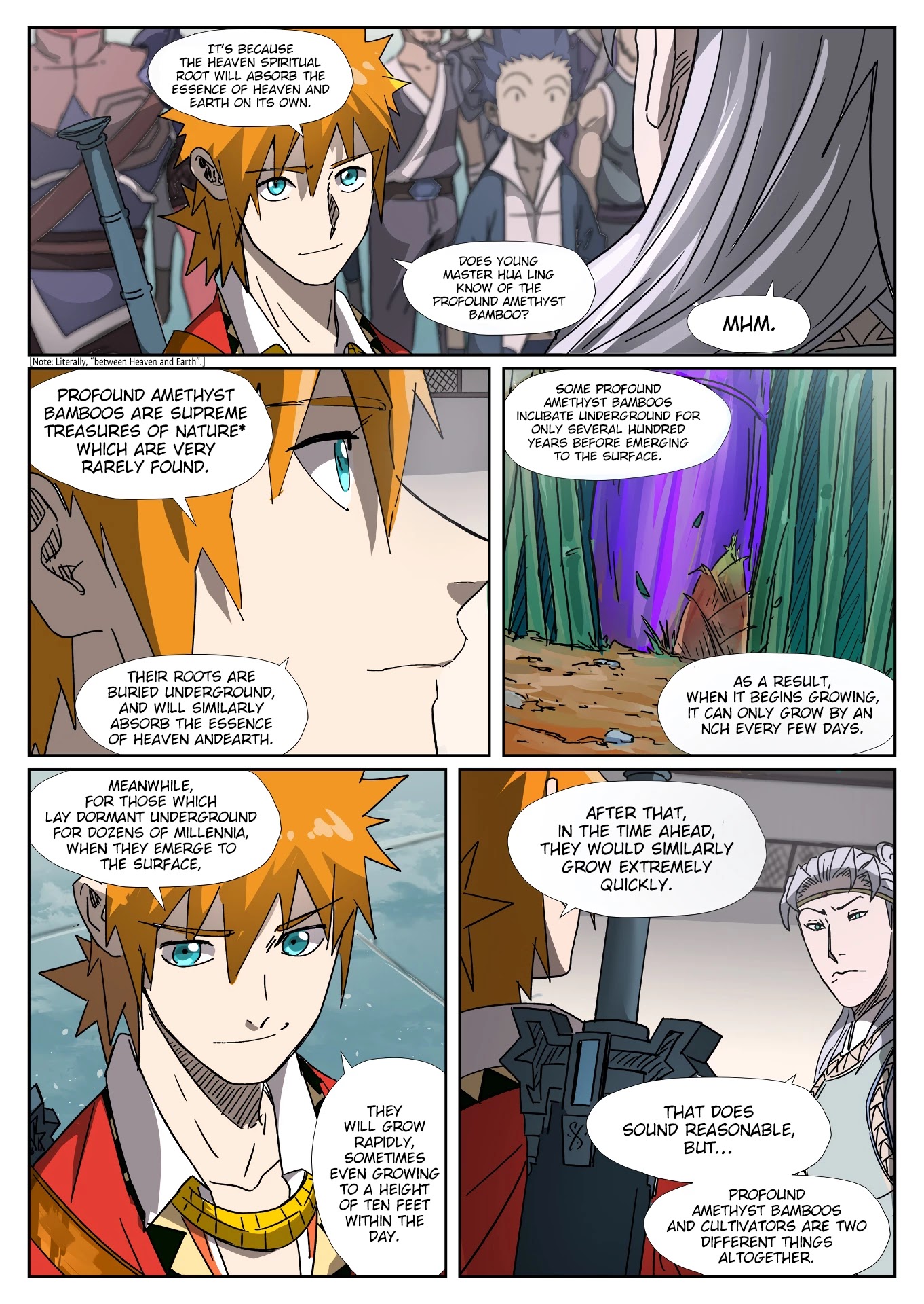 Tales of Demons and Gods Chapter 299.5 page 3 - Chapter 299.5: Regarding the Heaven Spiritual Root… (Part 2)