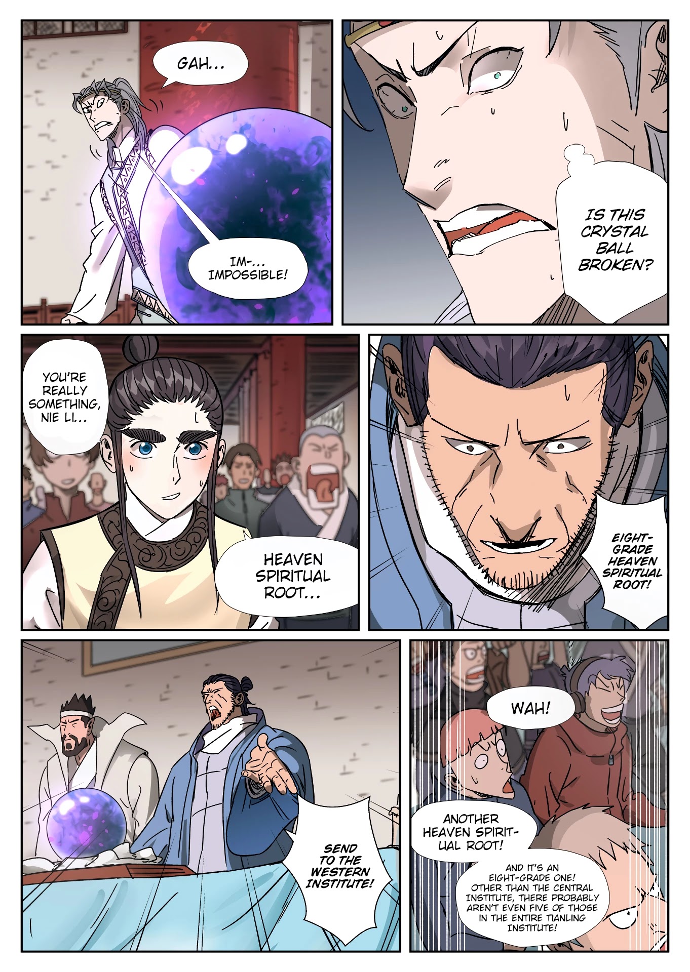 Tales of Demons and Gods Chapter 300.5 page 6 - Chapter 300.5: It’s Actually a Heaven Spiritual Root! (Part 2)